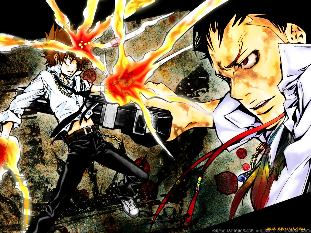 аниме, katekyo, hitman, reborn