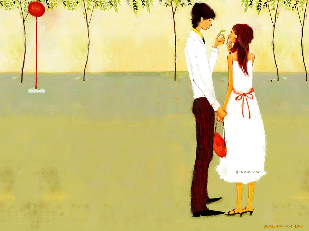 рисованные, люди