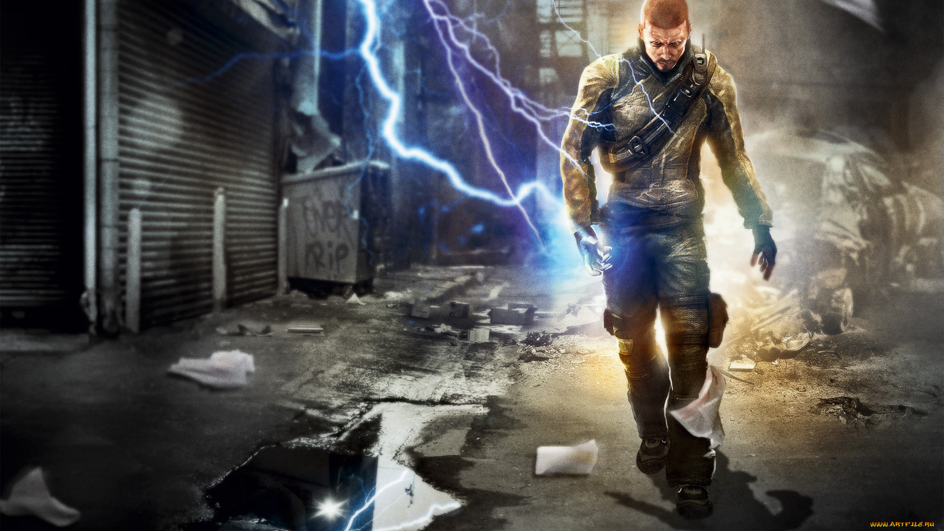 видео, игры, infamous