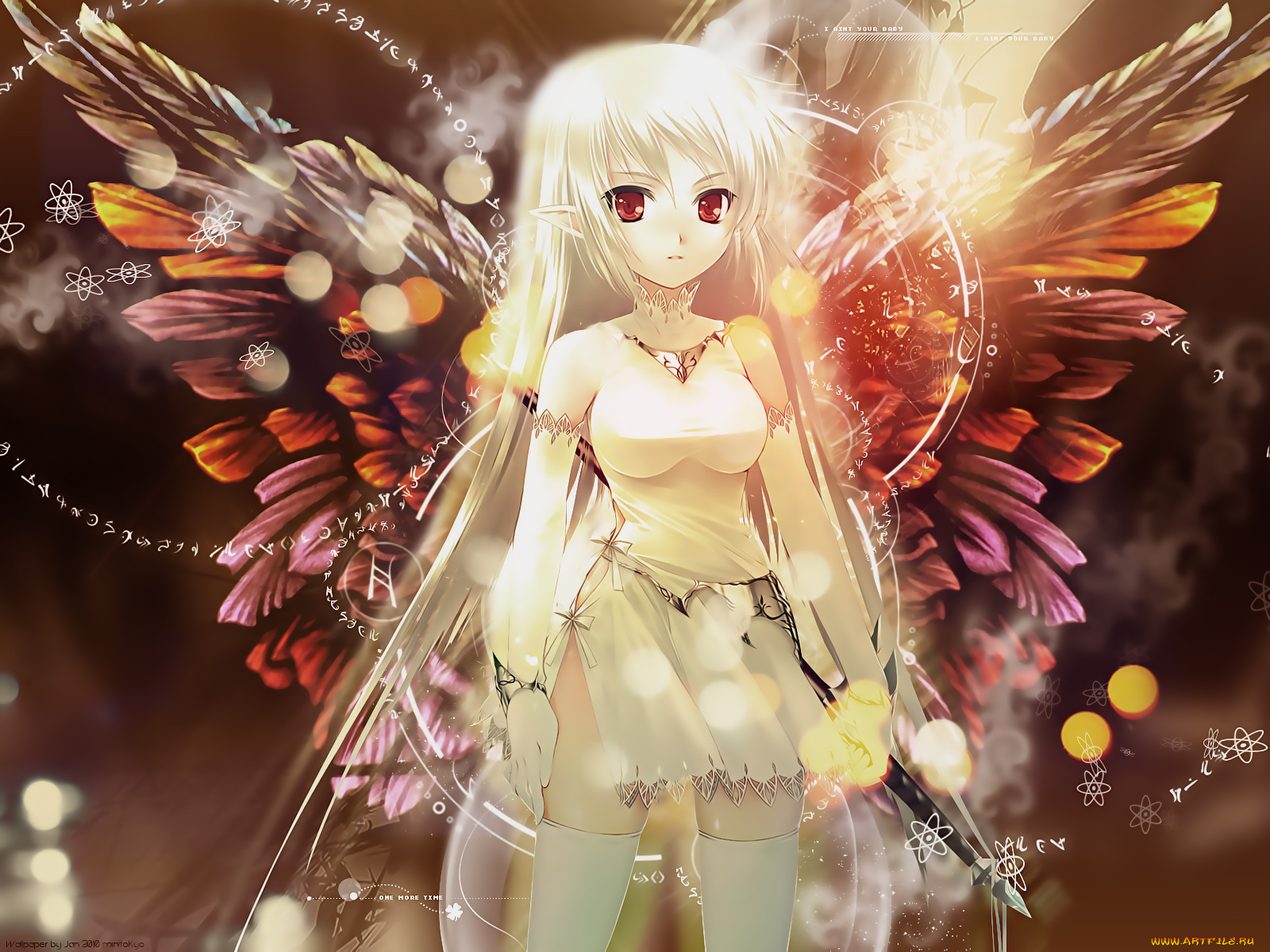 аниме, angels, demons