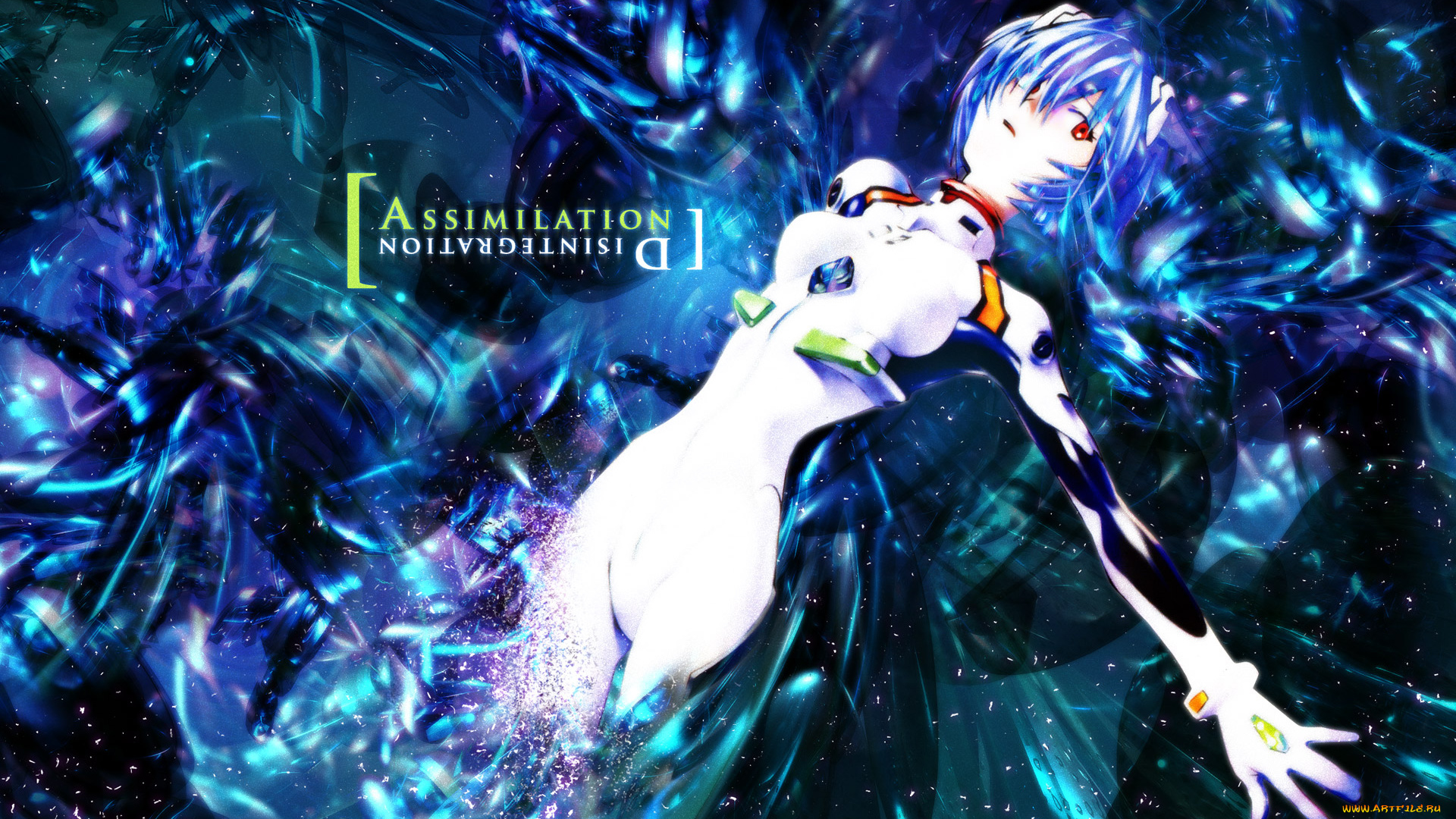 neon, genesis, evangelion, аниме