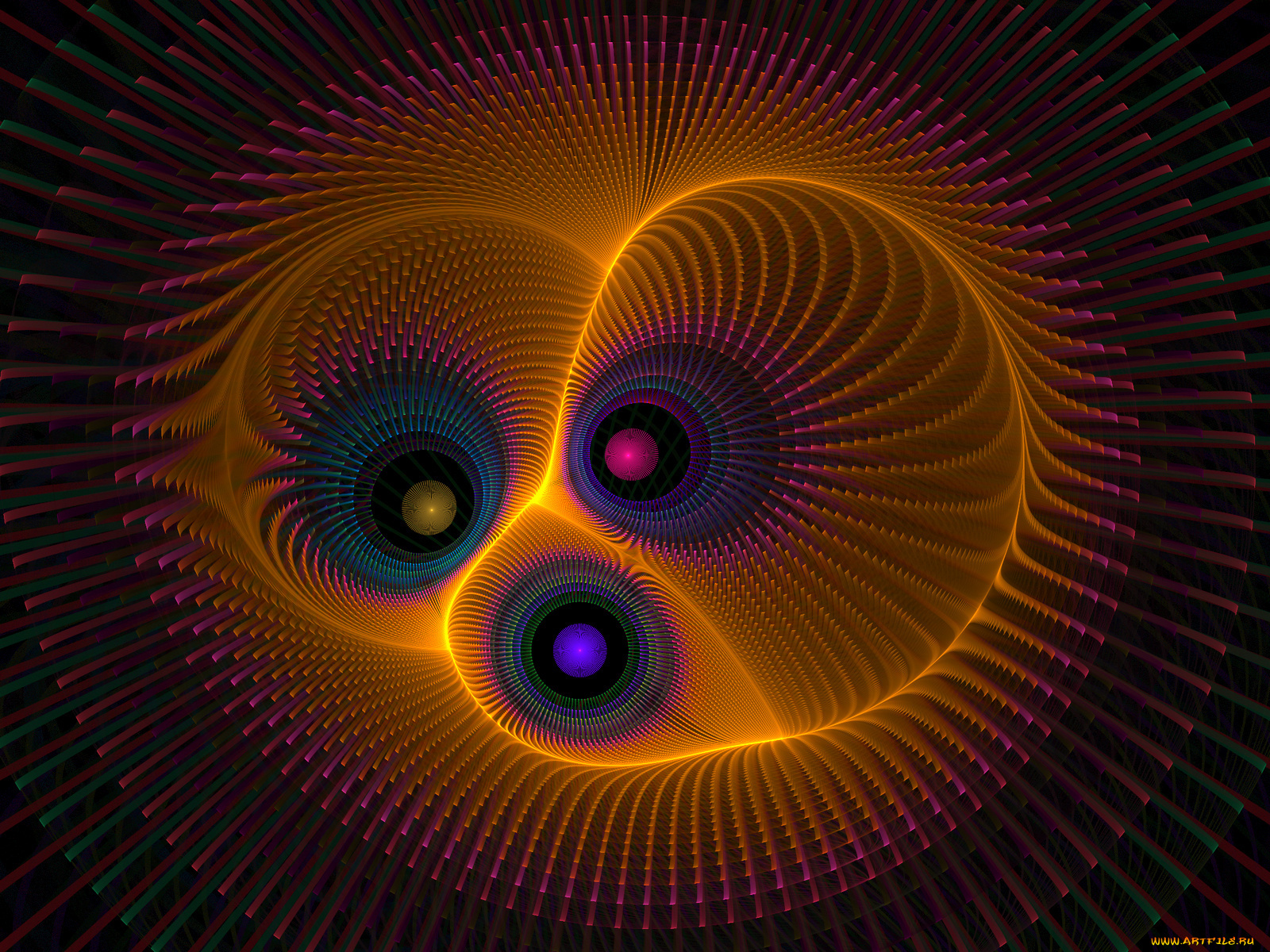 3д, графика, fractal, фракталы