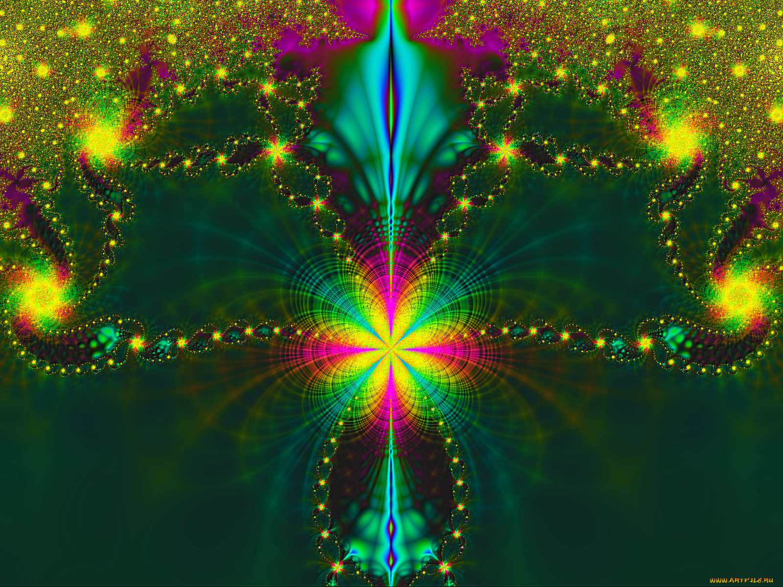 3д, графика, fractal, фракталы