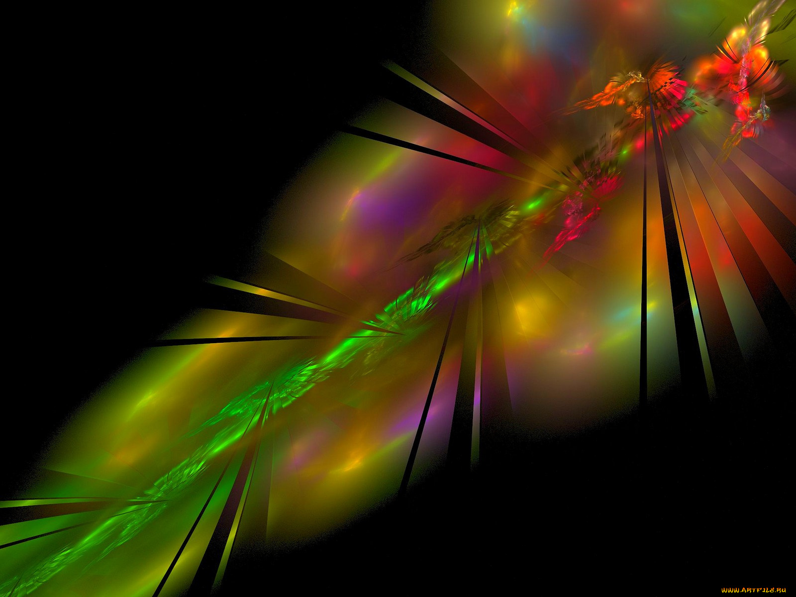 3д, графика, fractal, фракталы, абстракция