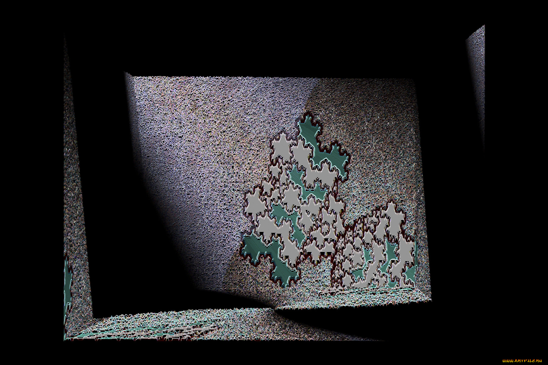 3д, графика, fractal, фракталы, фрактал