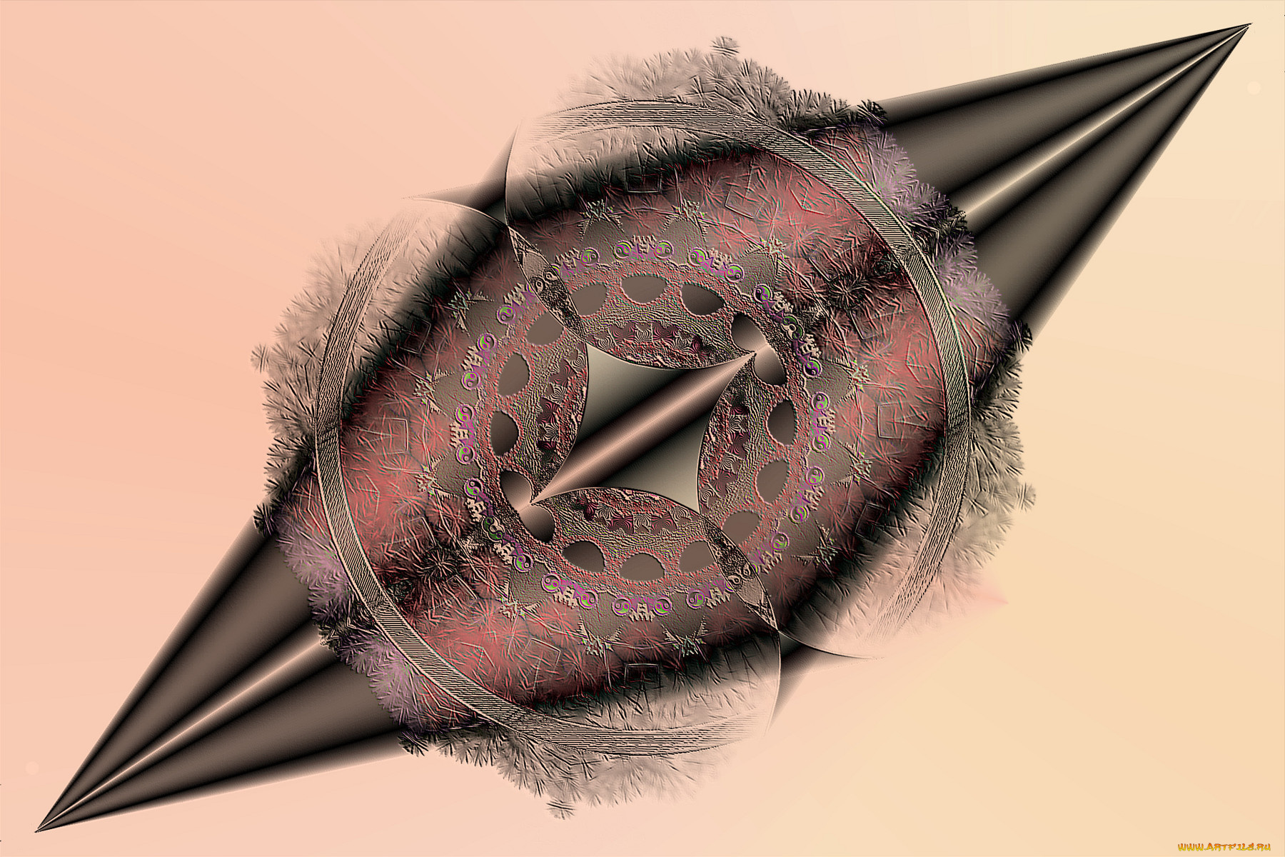 3д, графика, fractal, фракталы, фрактал