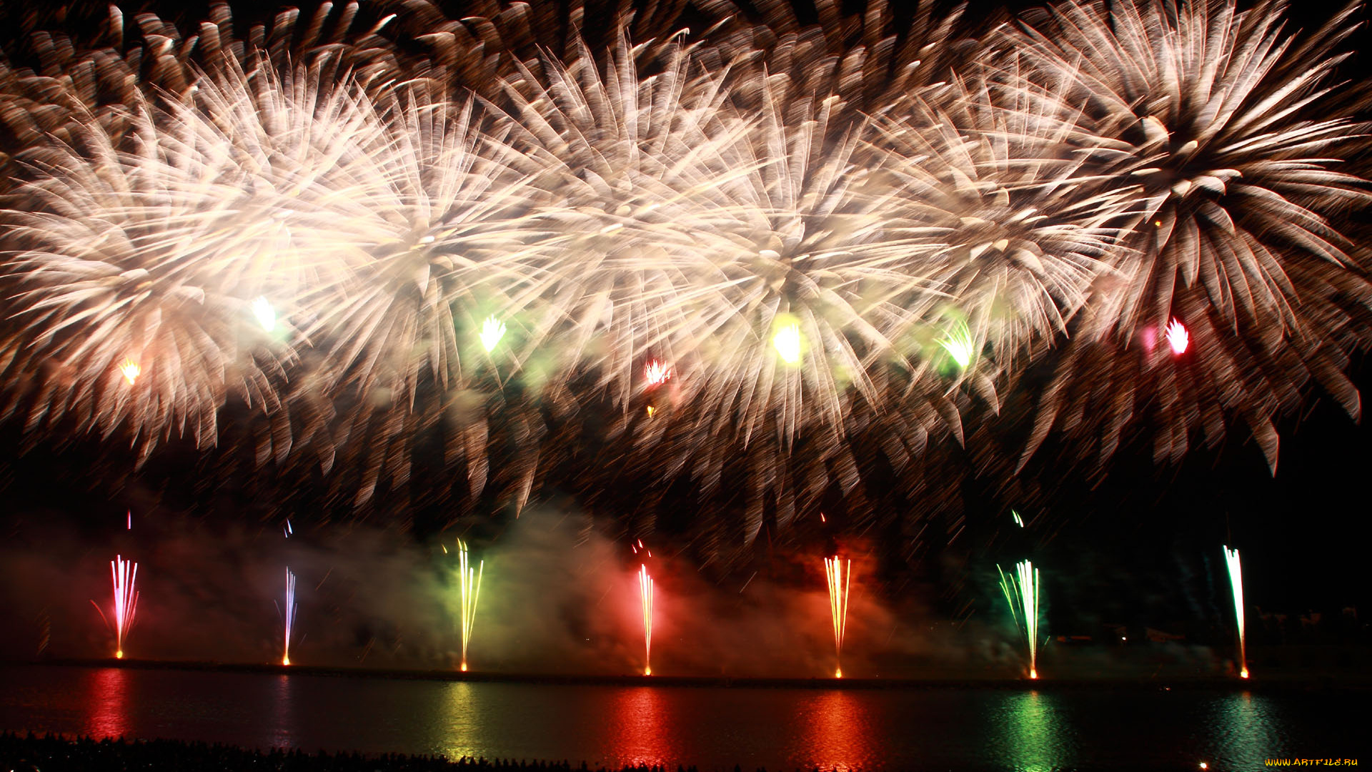 разное, салюты, фейерверки, салют