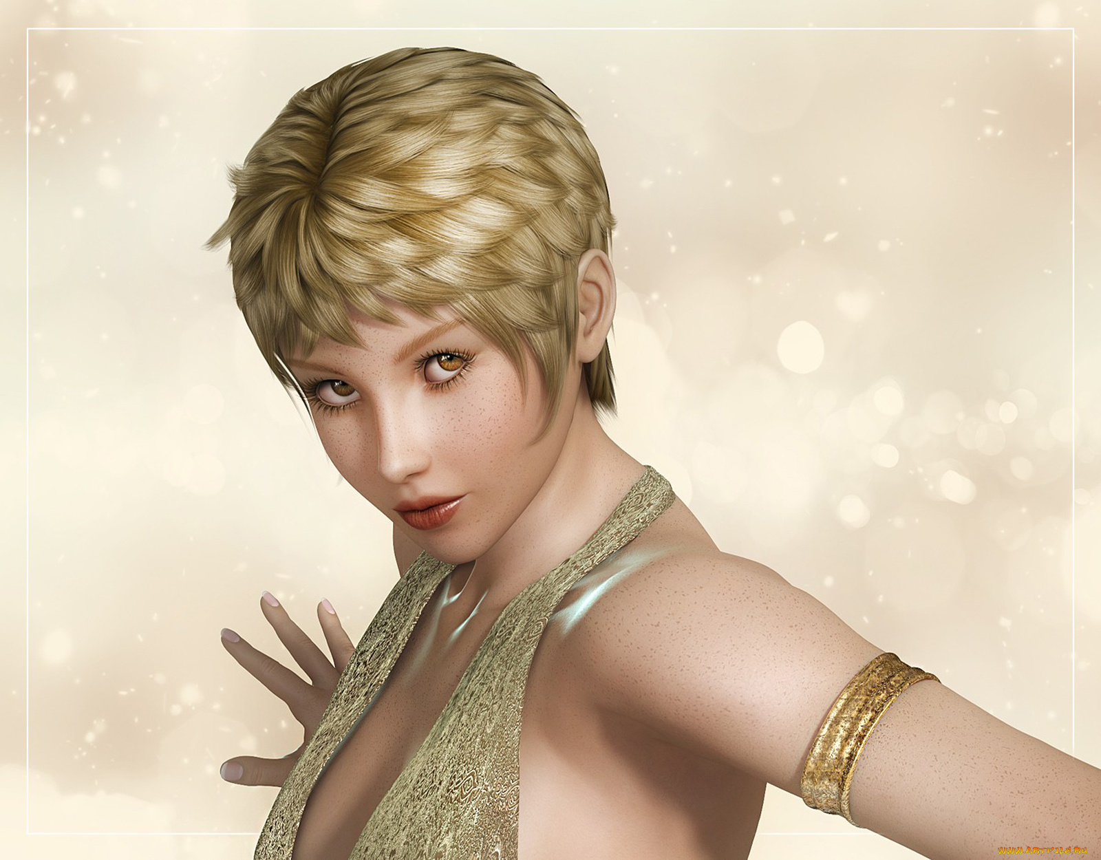 3д, графика, portraits, портрет, девушка