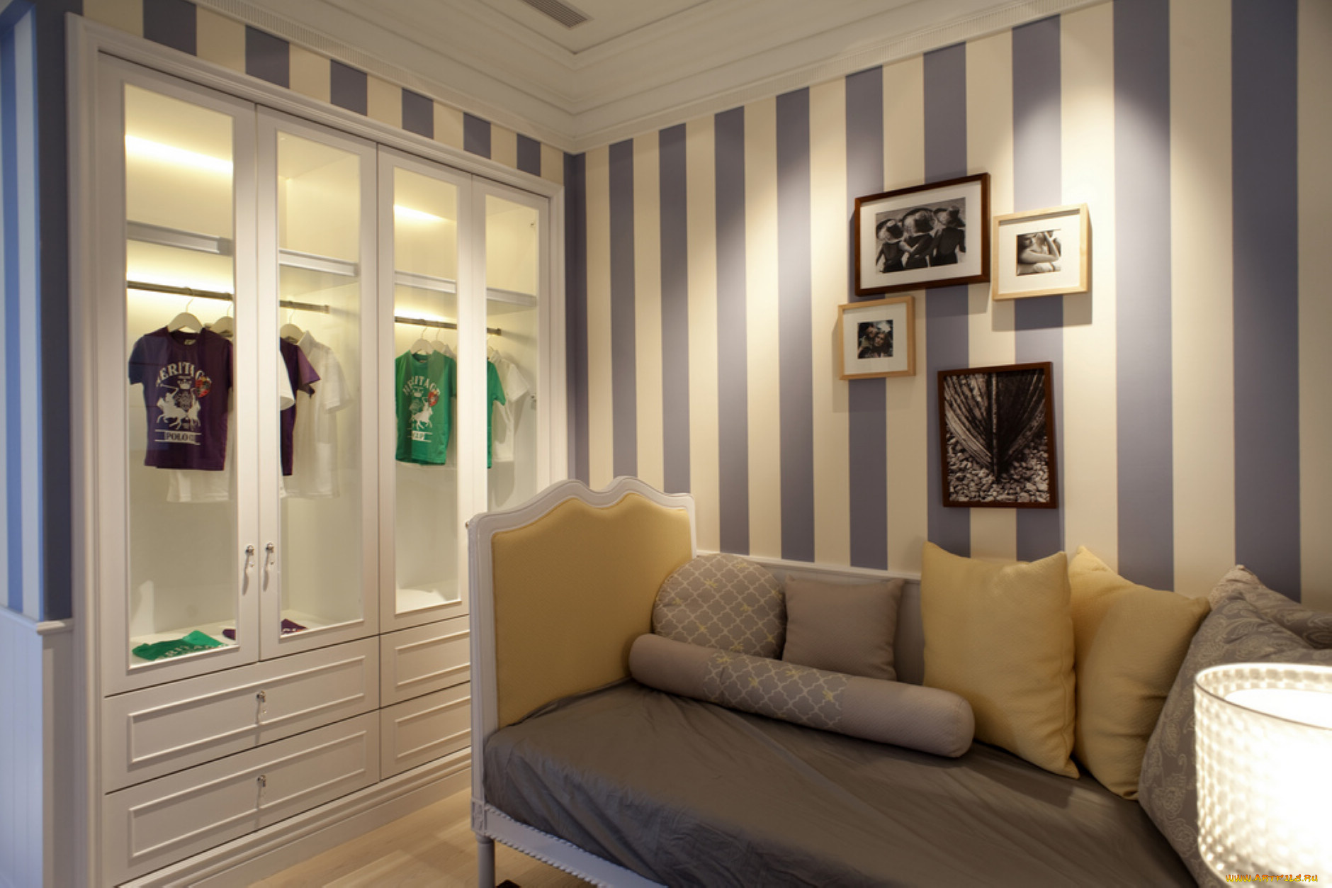 интерьер, спальня, детская, комната