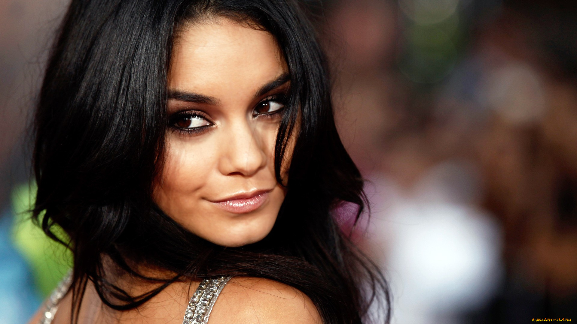 Vanessa, Hudgens, девушки, брюнетка