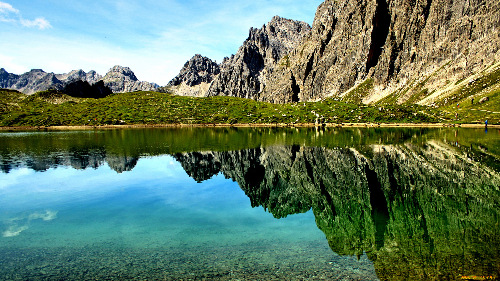 австрия, тироль, природа, реки, озера, горы