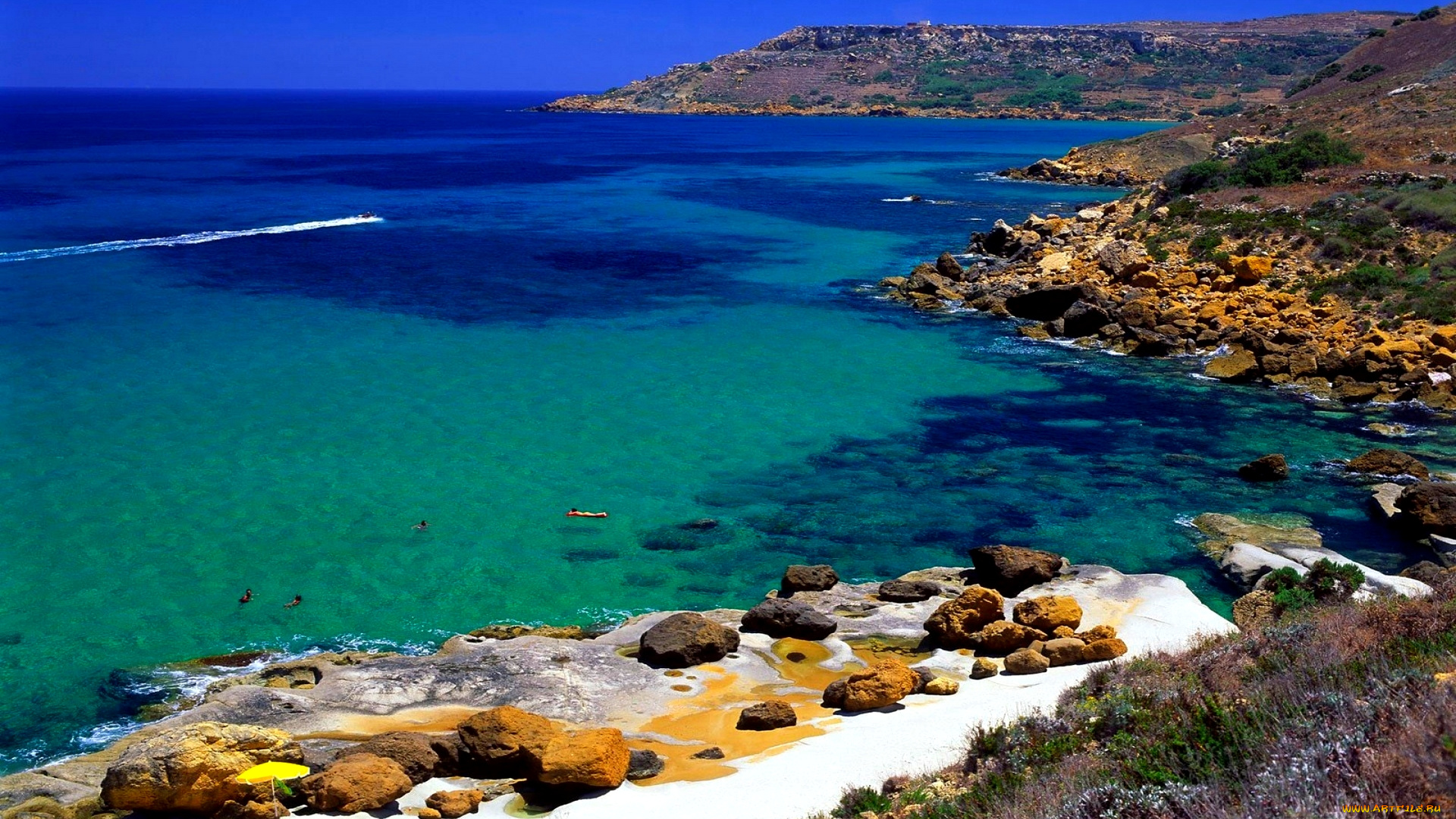 blue, lagoon, природа, побережье, пляж, океан, голубая, вода