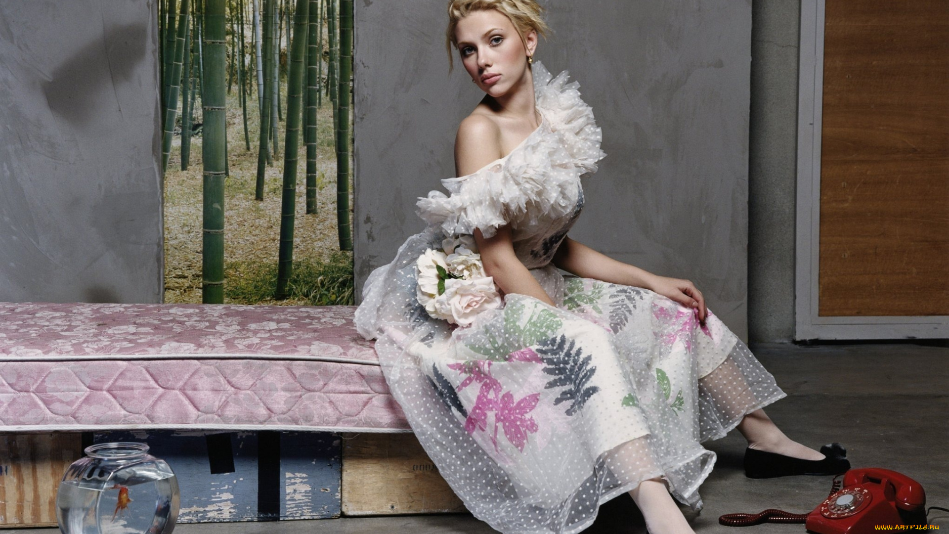 Scarlett, Johansson, девушки