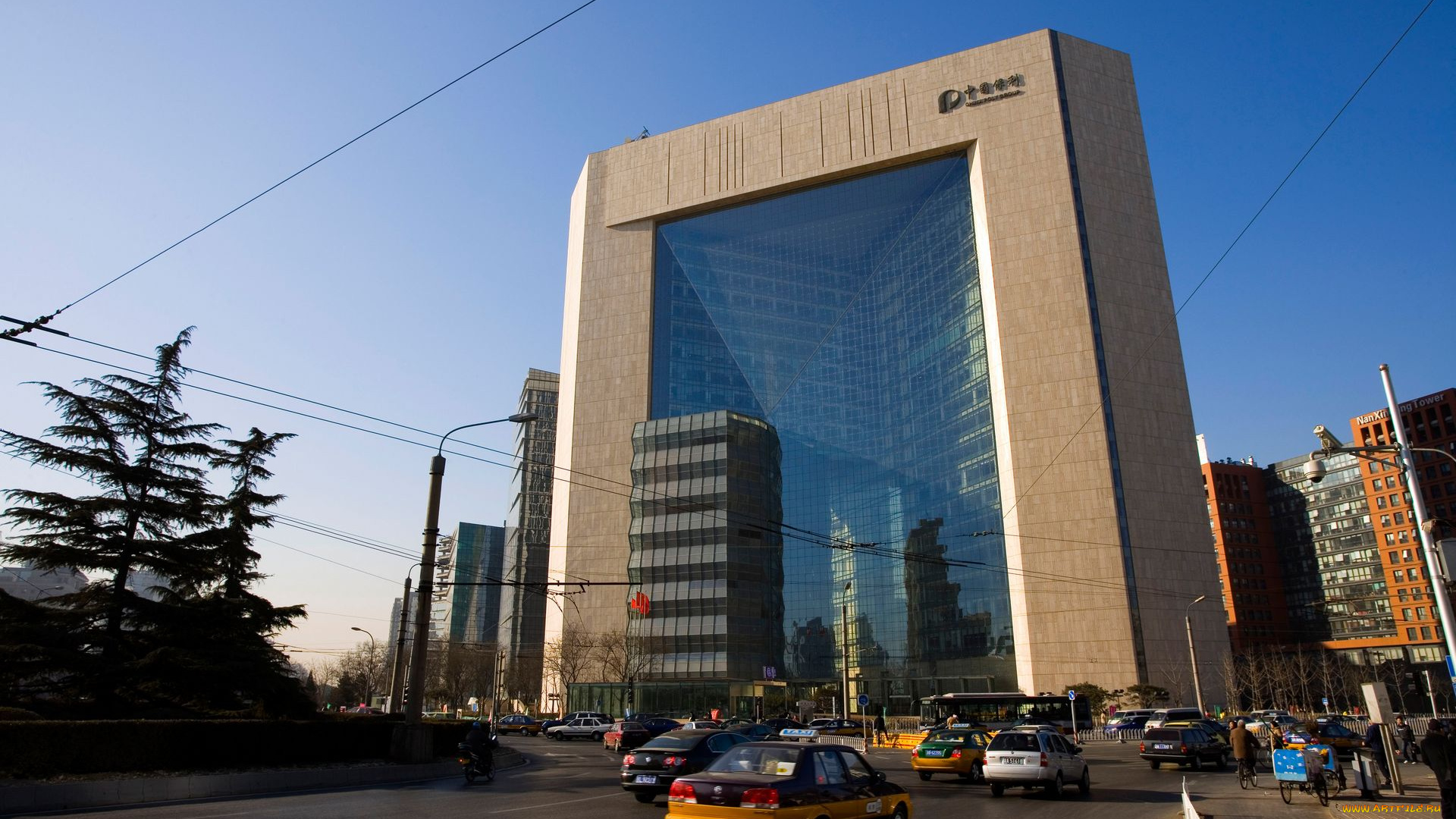 города, пекин, китай, дома