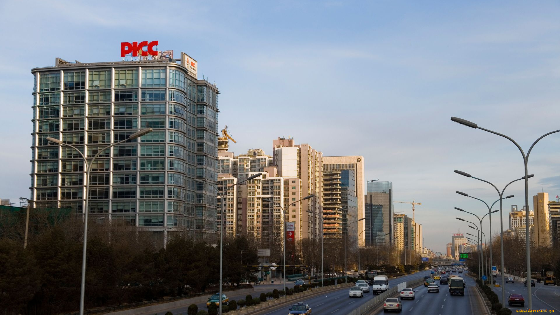 города, пекин, китай, дома