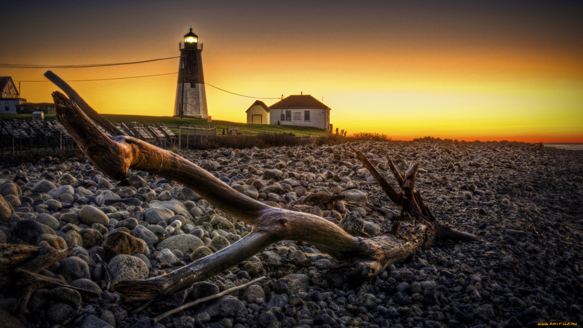 lighthouse, природа, маяки, пляж, маяк, коряга