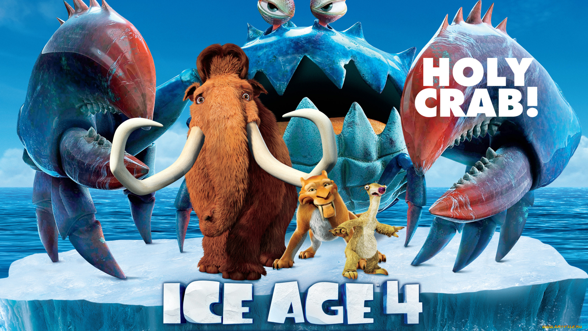 мультфильмы, ice, age, continental, drift, ледниковый, период, 4