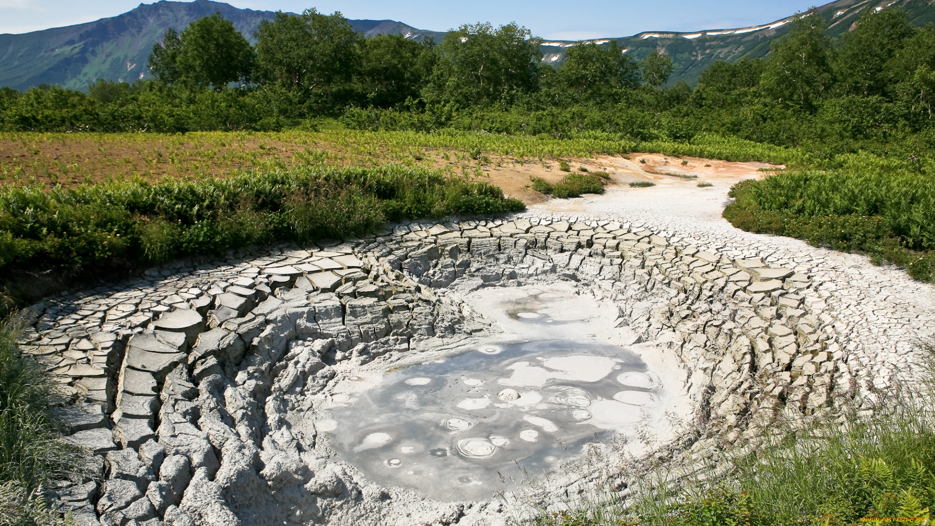 природа, другое, россия, дальний, восток, долина, гейзеров, камчатский, полуостров