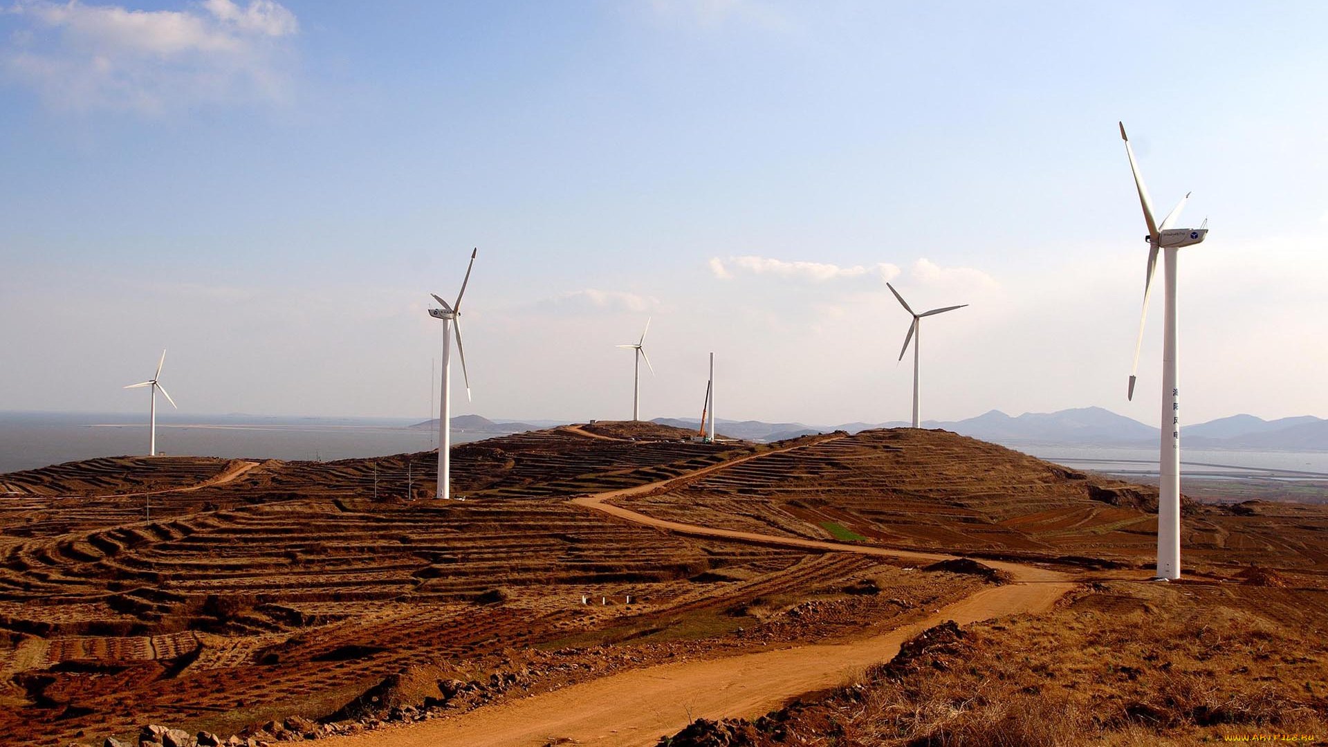 разное, мельницы, ветряк