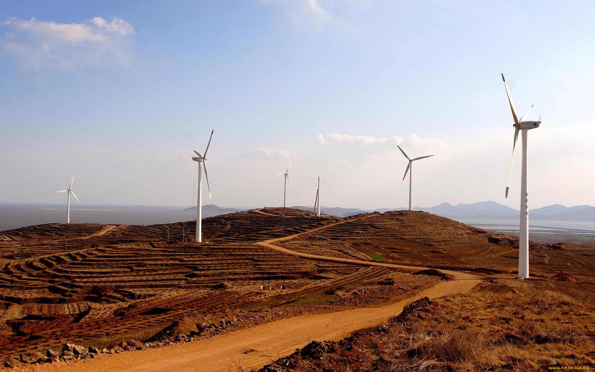 разное, мельницы, ветряк