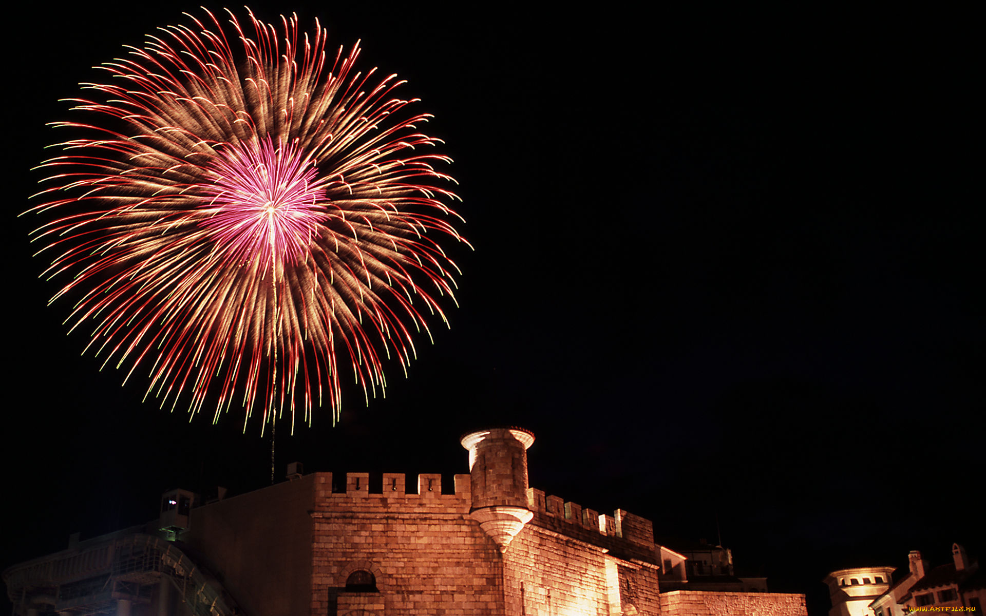 разное, салюты, фейерверки, салют
