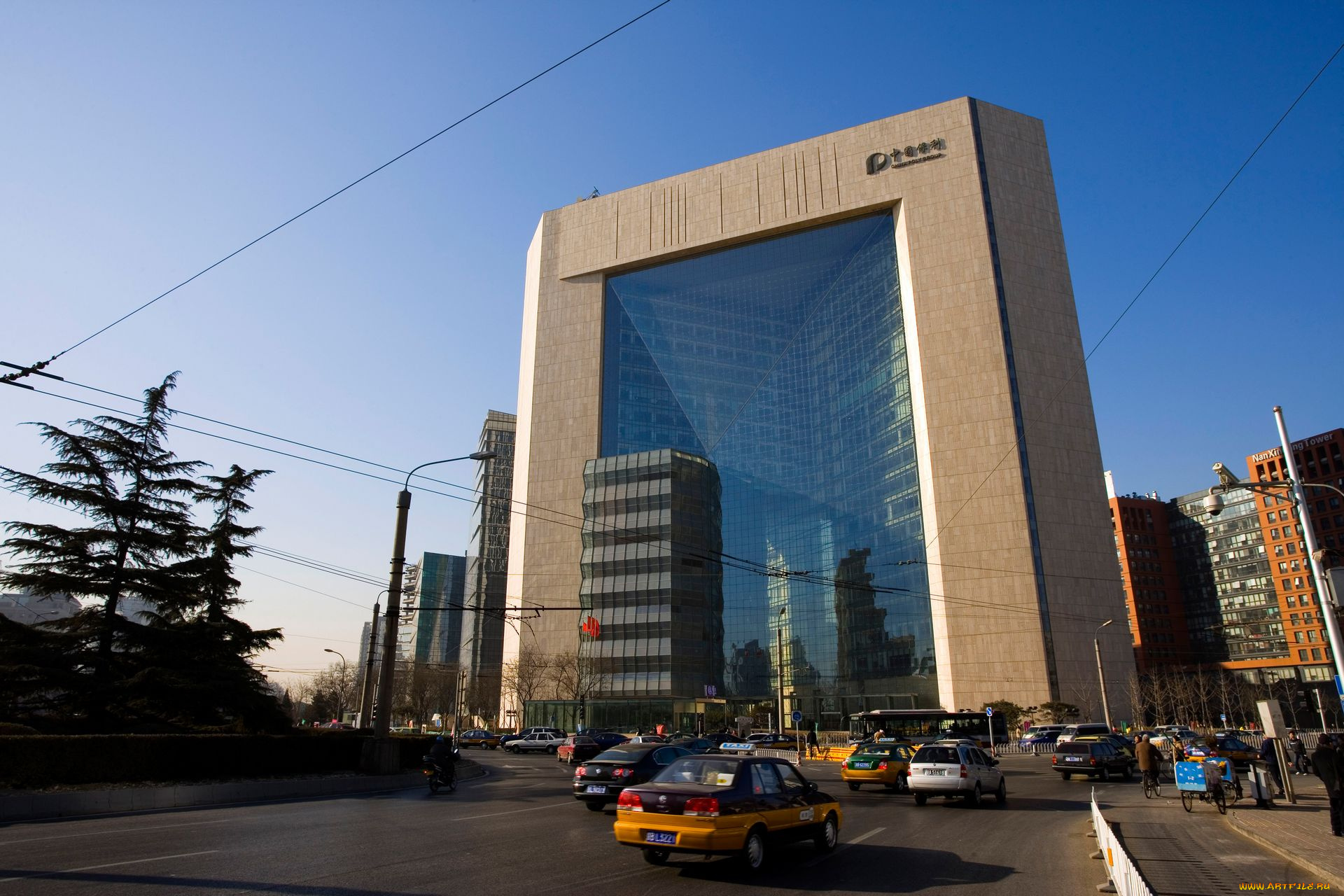 города, пекин, китай, дома