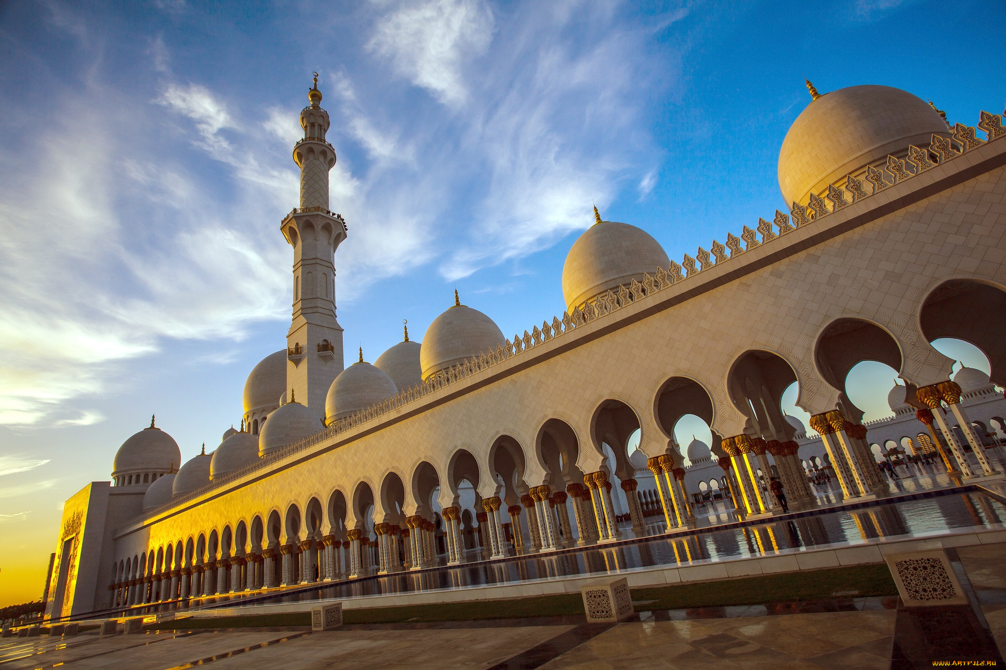 города, абу, даби, оаэ, мечеть, шейха, заида