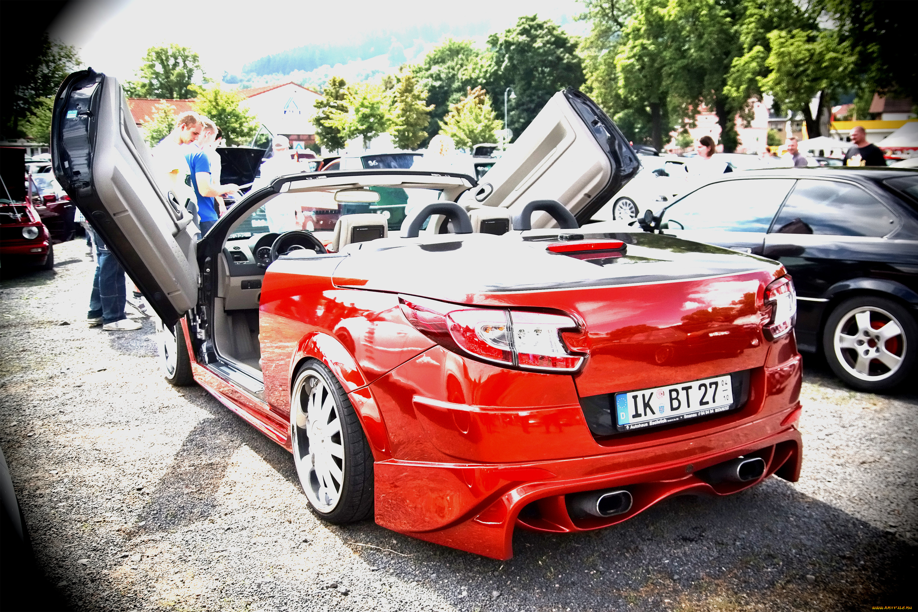 автомобили, выставки, уличные, фото, reno