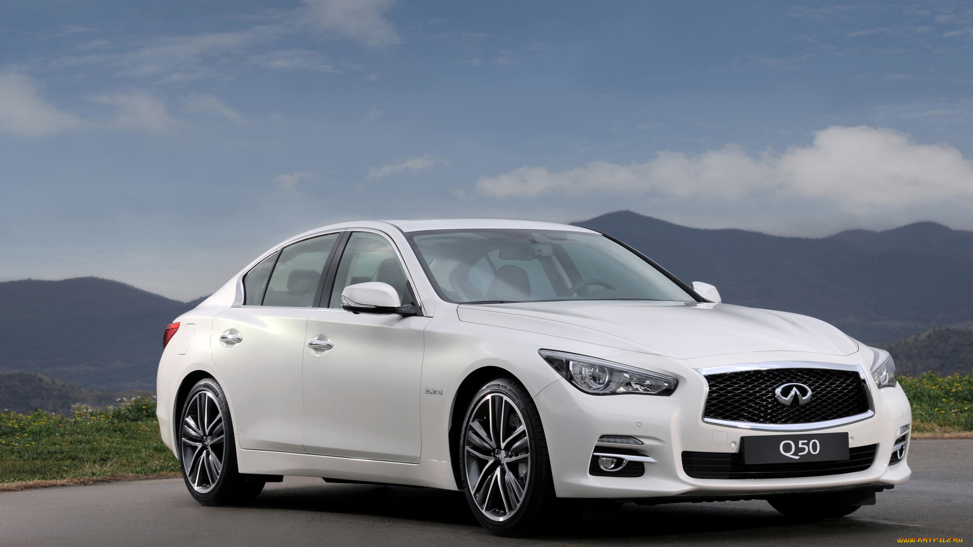 2013, infiniti, q50, автомобили, infiniti, белый
