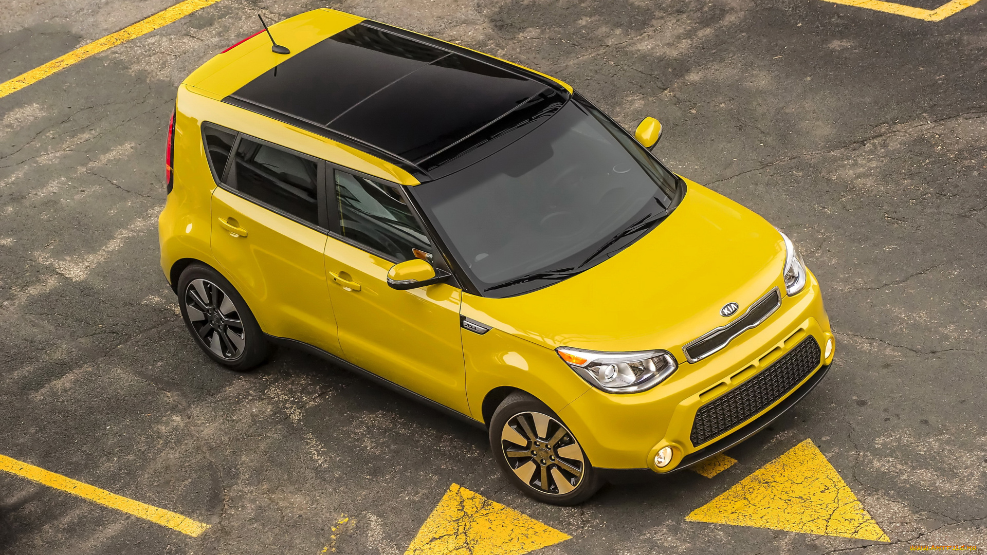 2015, kia, soul, автомобили, kia, soul, желтый