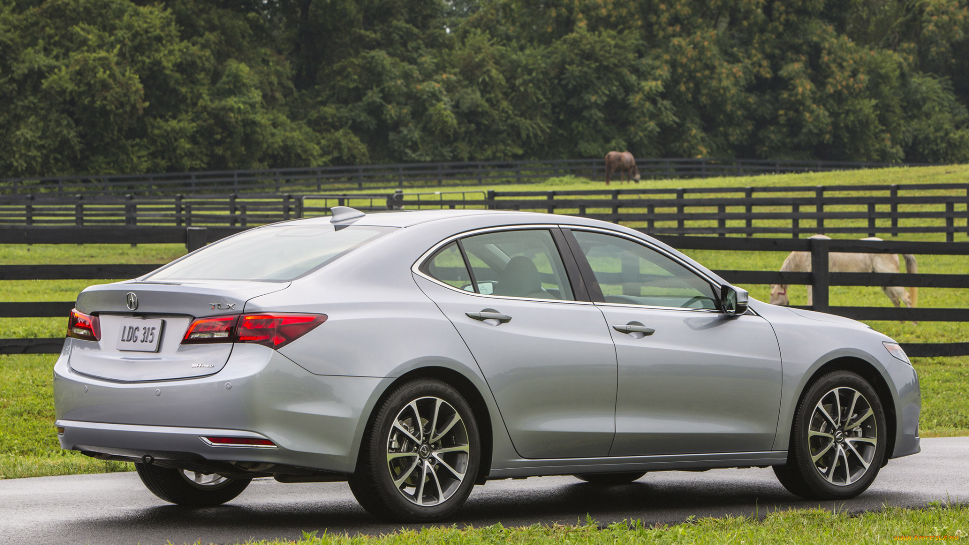 автомобили, acura, v6, 3-5l, tlx, серый, sh-awd, 2015г