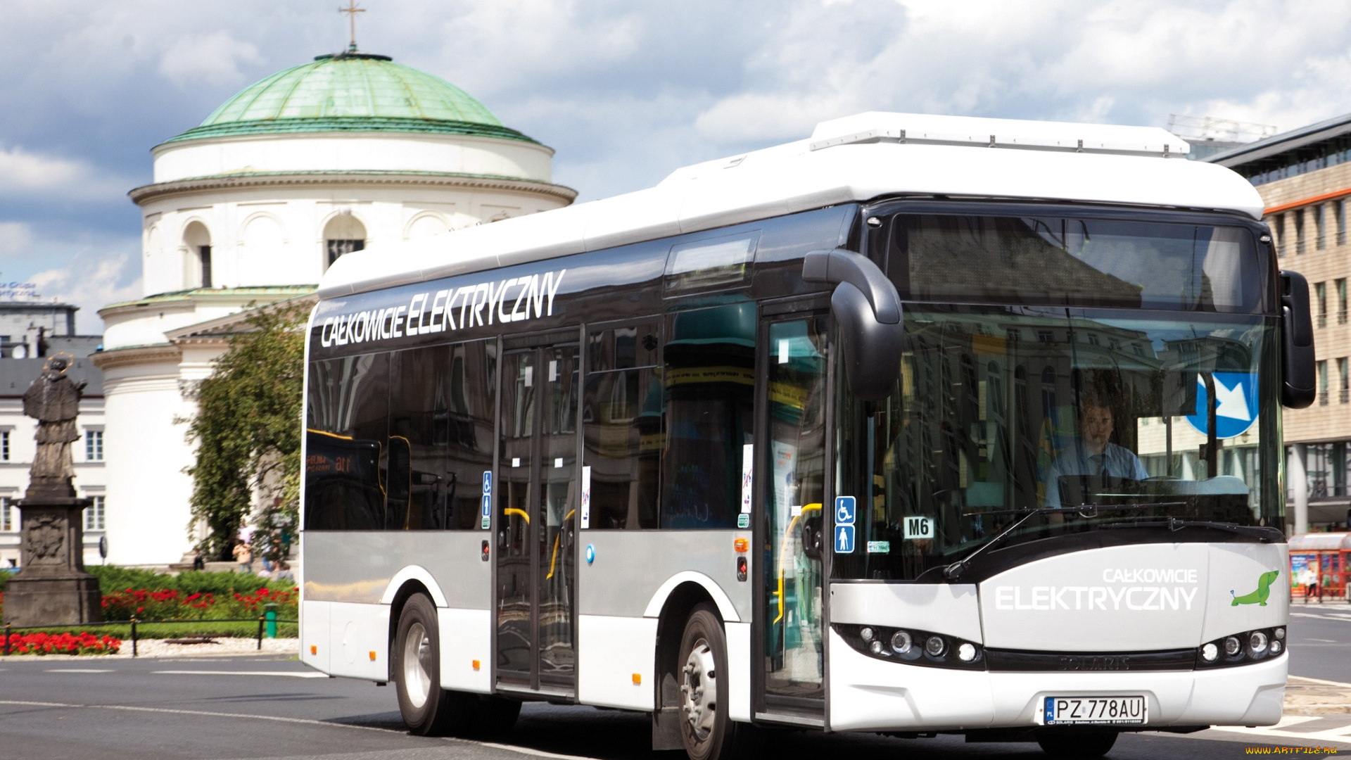 автомобили, автобусы, 8-9, urbino, solaris, 2013г, electric, le