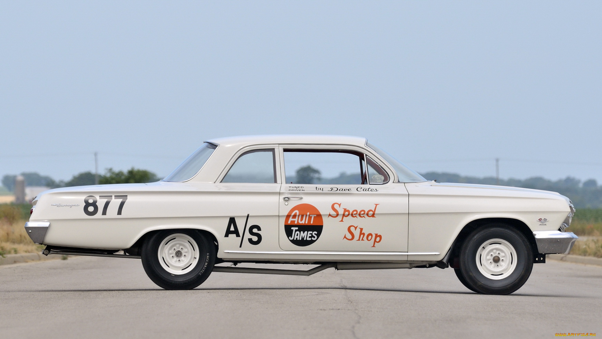 автомобили, chevrolet, светлый, 1211, car, race, sedan, 2-door, hp, 409-409, biscayne