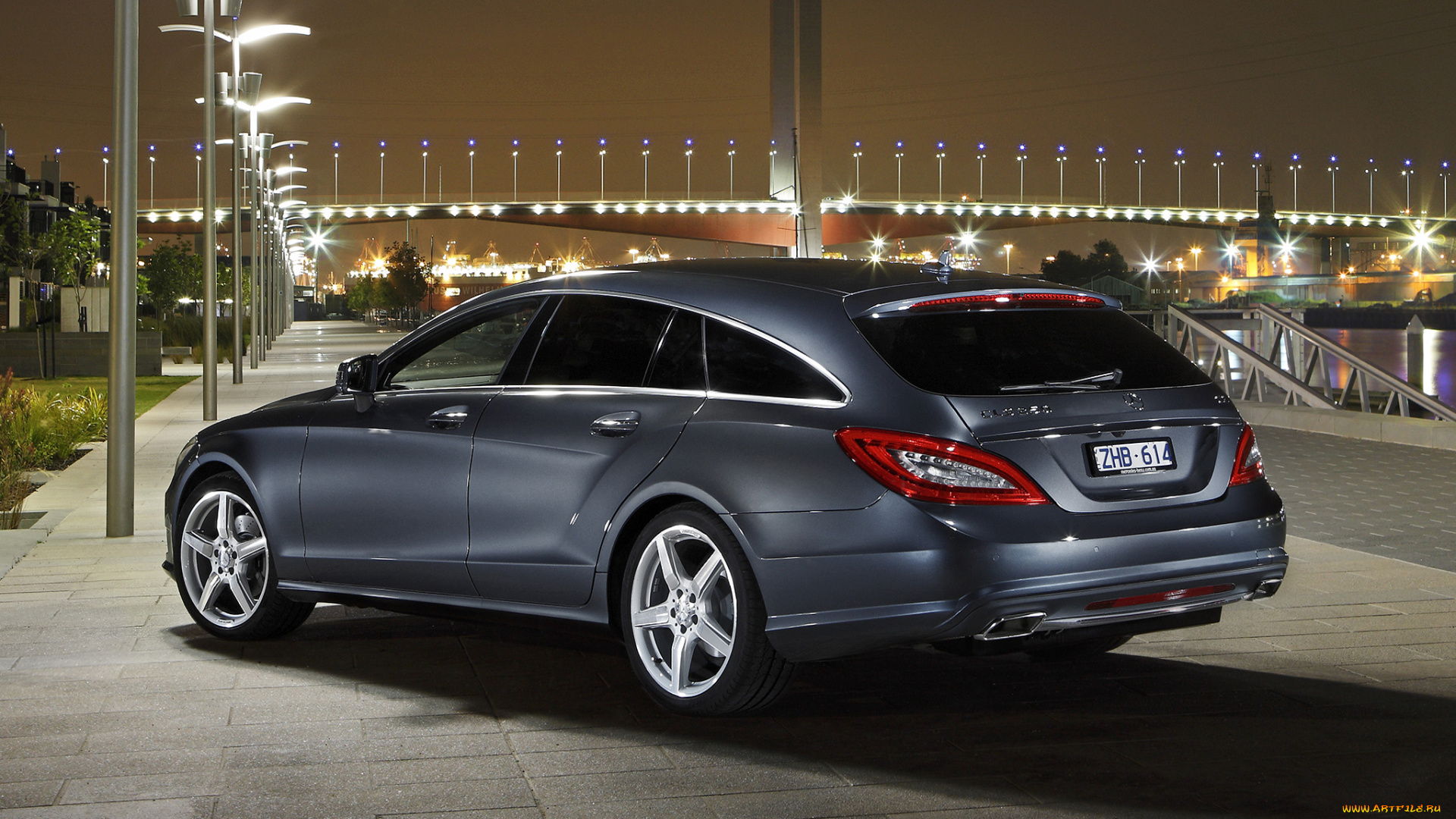 автомобили, mercedes-benz, темный, au-spec, x218, sports, package, amg, shooting, brake, 250, cdi, cls