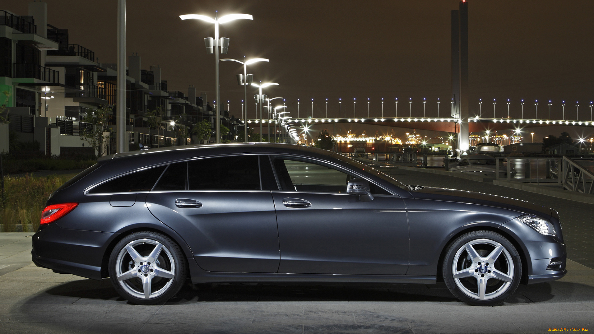 автомобили, mercedes-benz, x218, au-spec, package, sports, amg, shooting, brake, 250, cdi, cls, темный