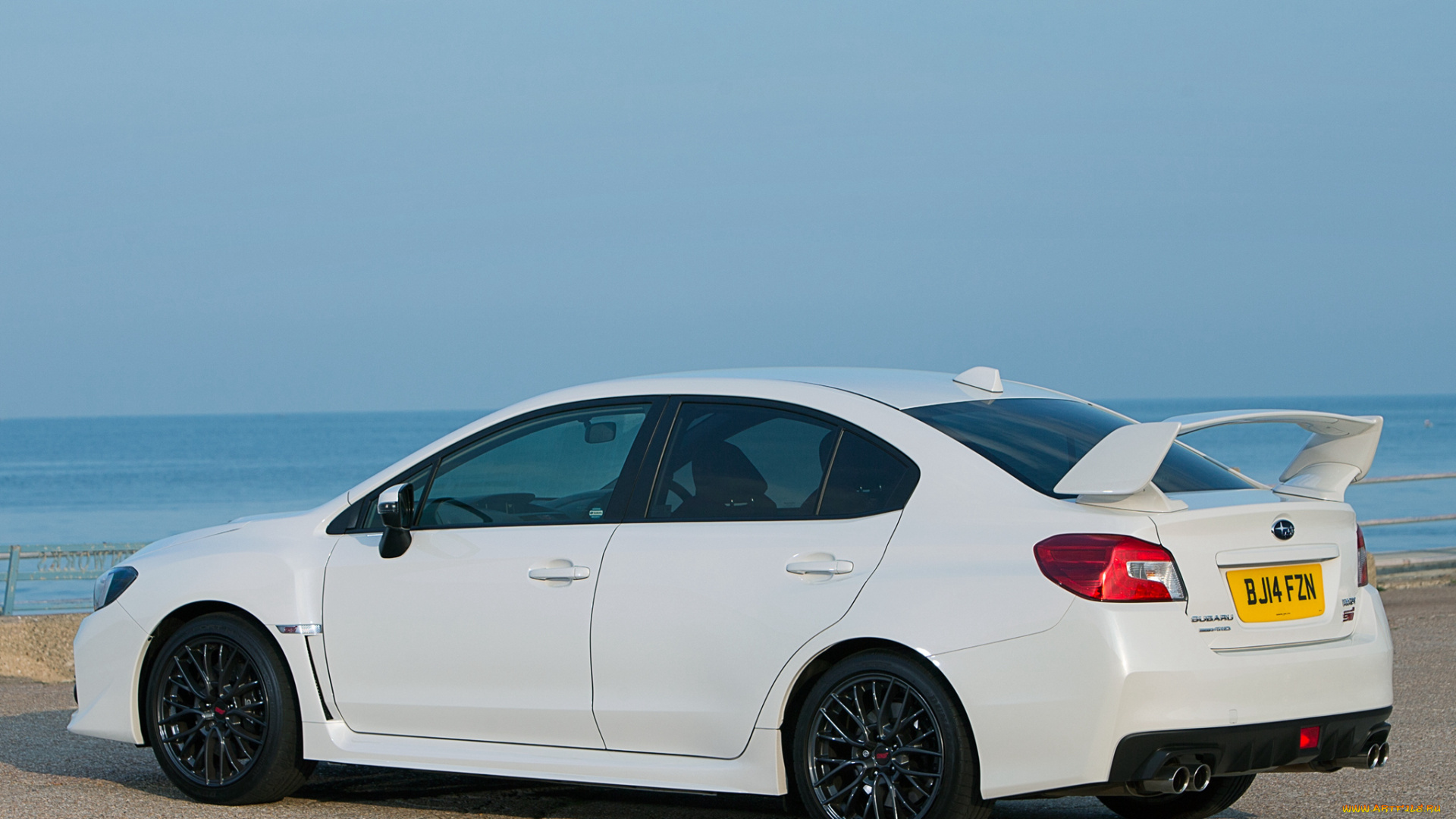 автомобили, subaru, 2014г, uk-spec, wrx, sti, светлый