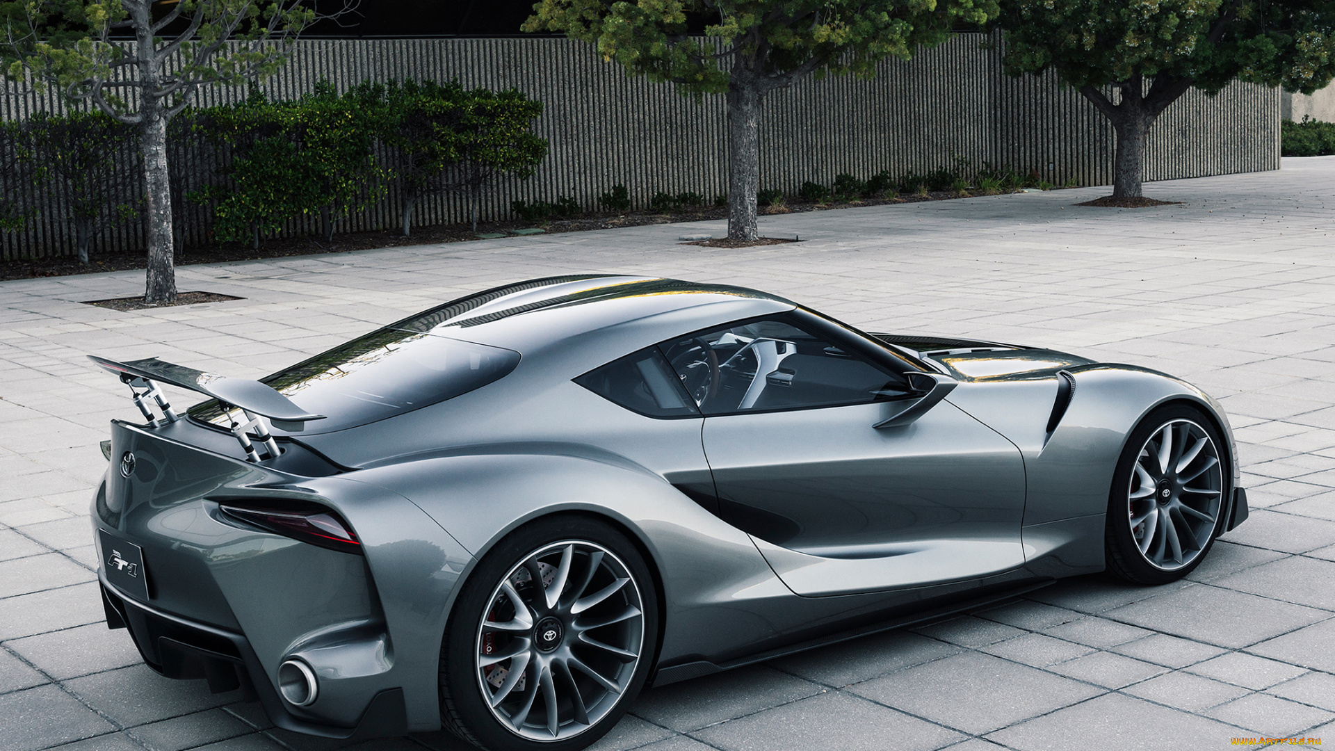 автомобили, toyota, graphite, ft-1, concept, 2014u, темный