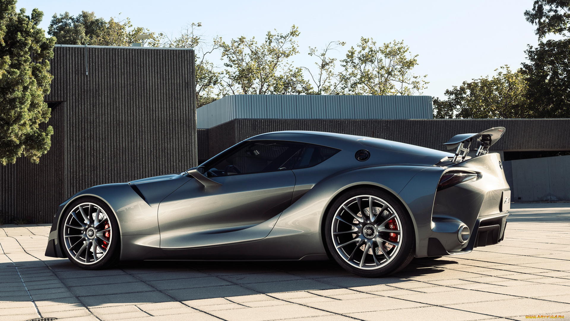 автомобили, toyota, темный, 2014u, concept, graphite, ft-1