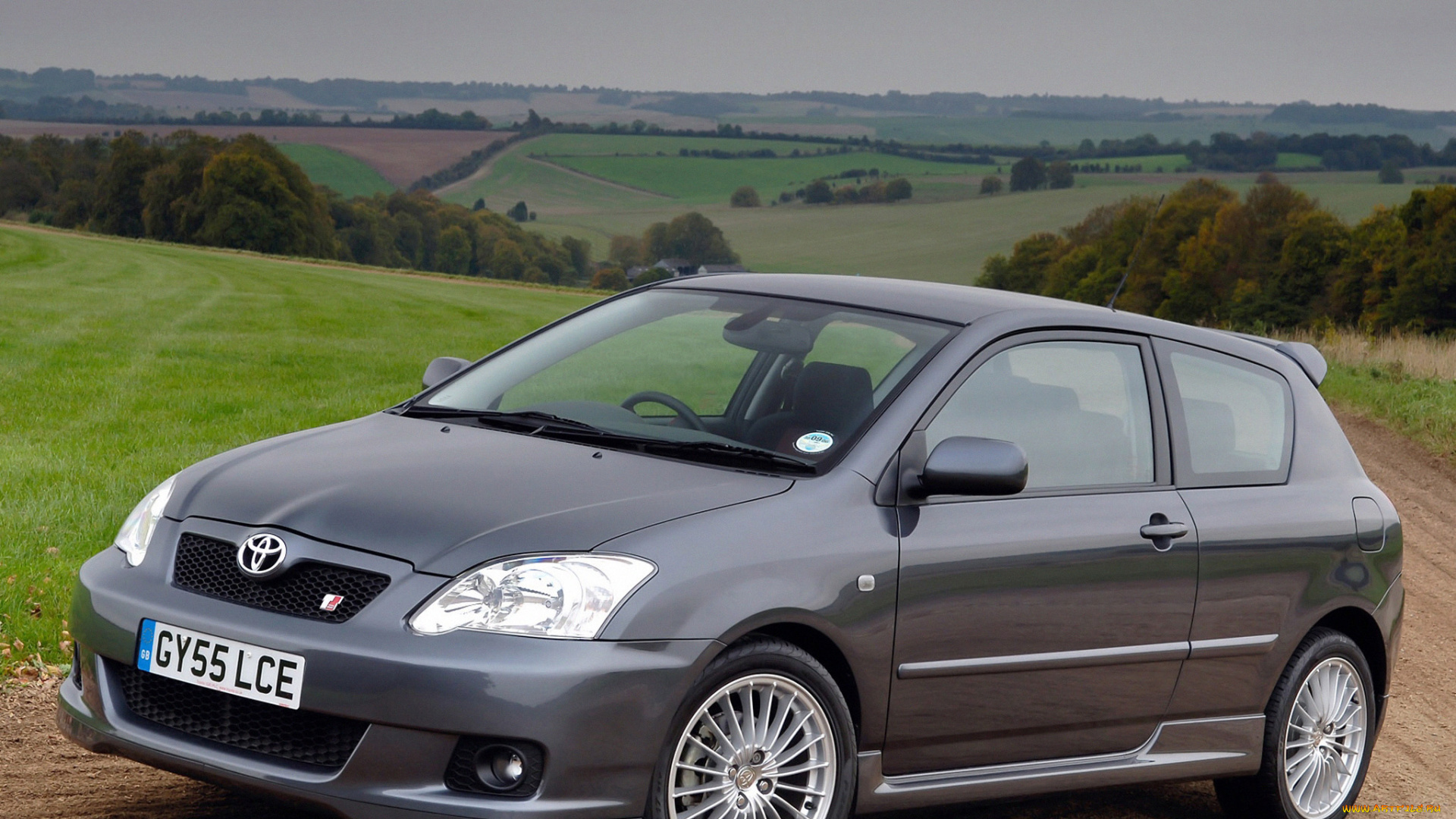 автомобили, toyota, uk-spec, corolla, t-sport, 3-door, темный