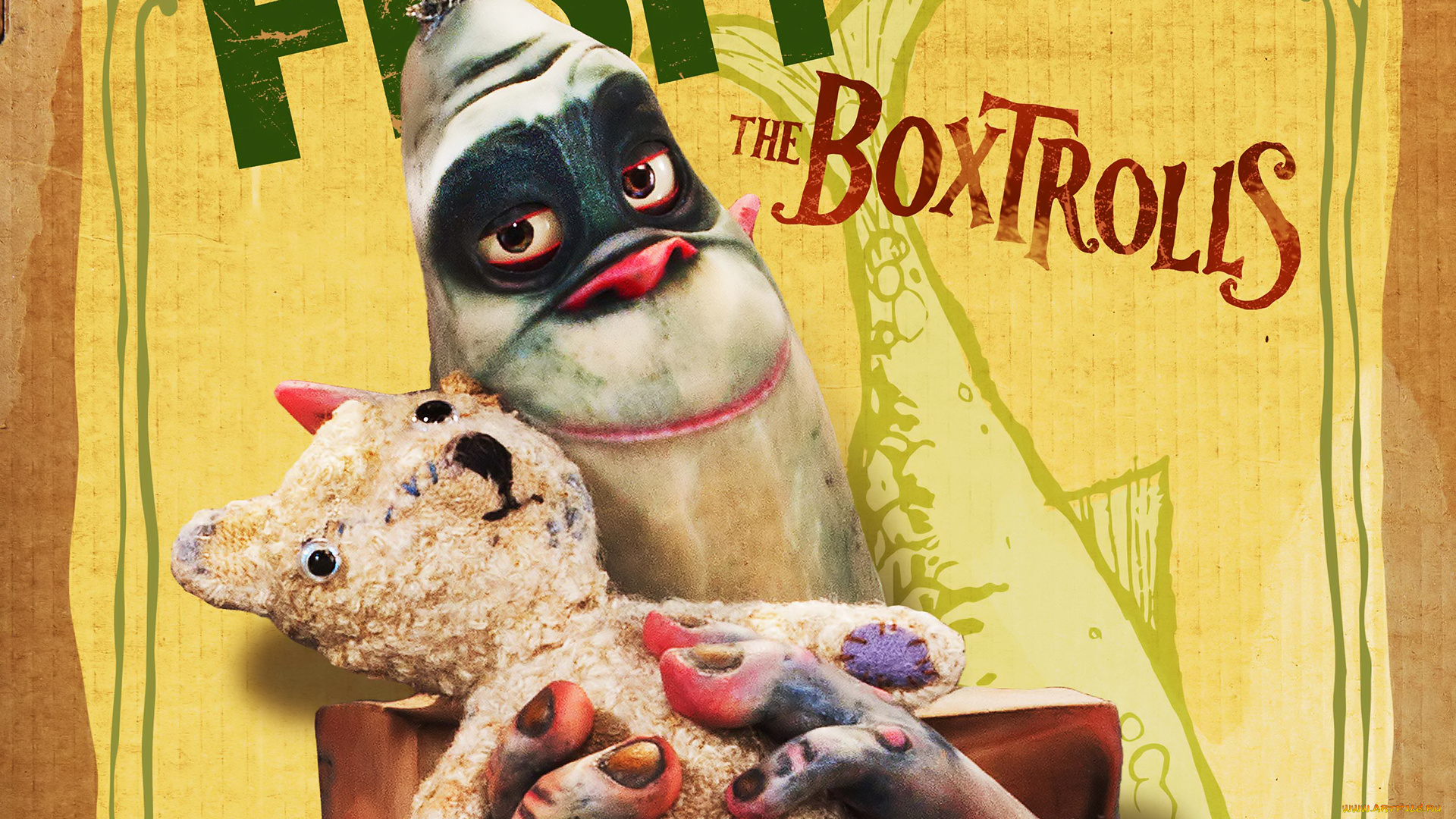 the, boxtrolls, мультфильмы, семейка, монстров