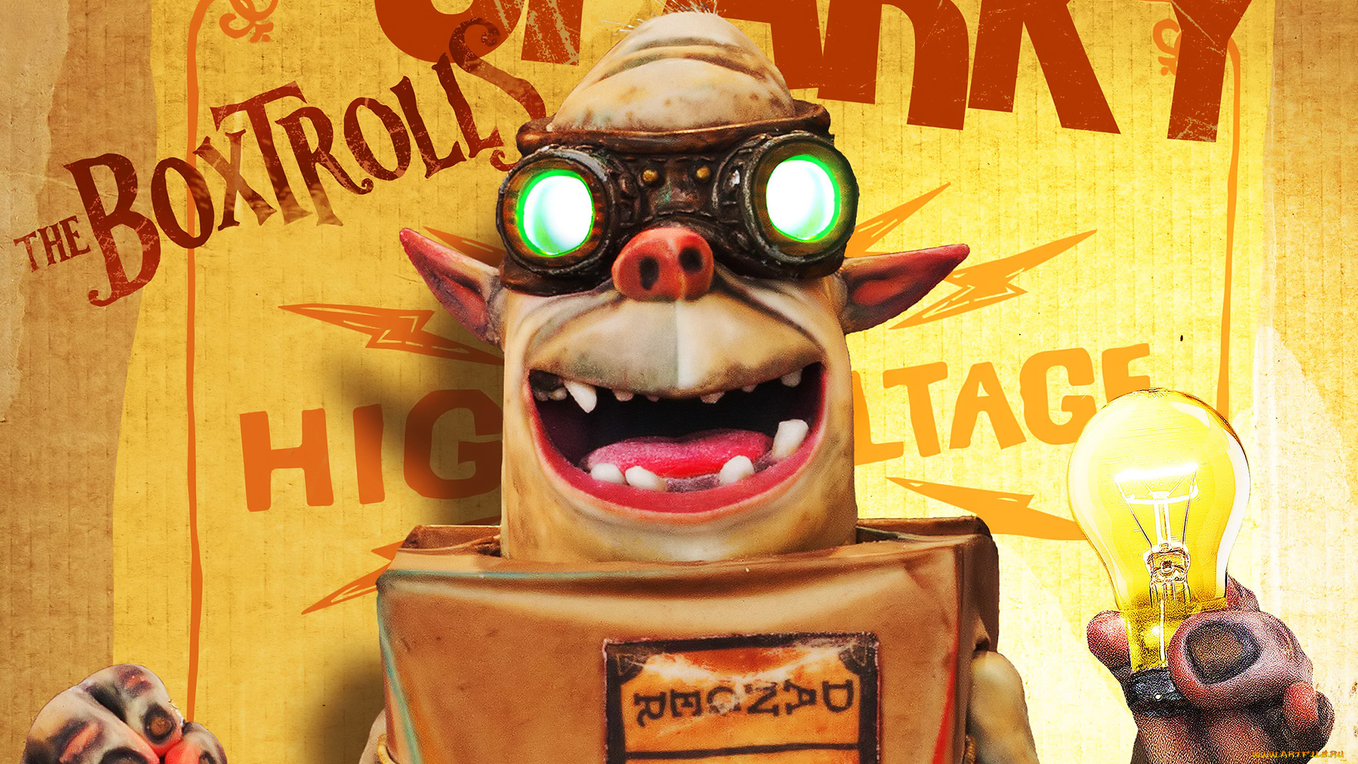 the, boxtrolls, мультфильмы, семейка, монстров