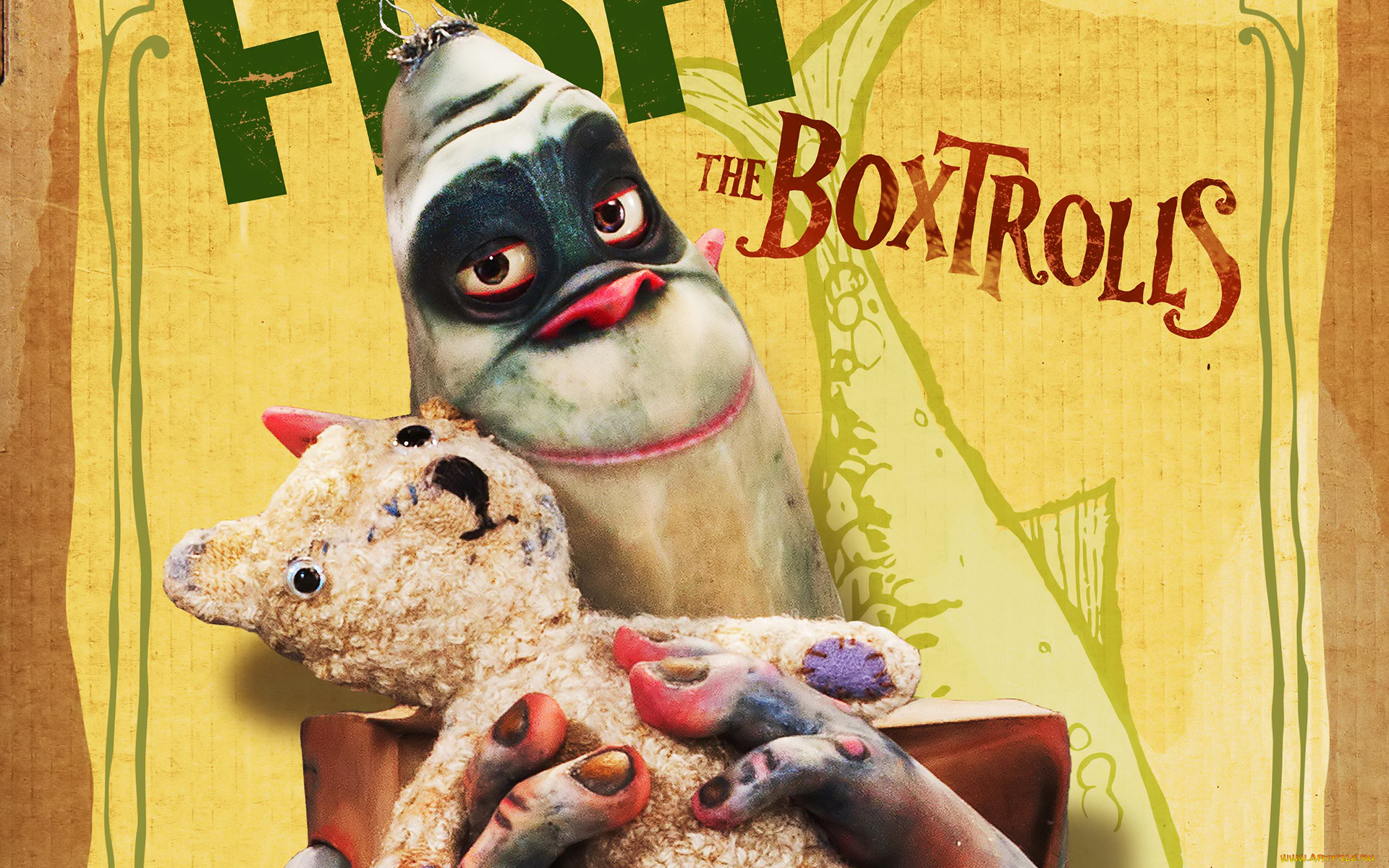 the, boxtrolls, мультфильмы, семейка, монстров