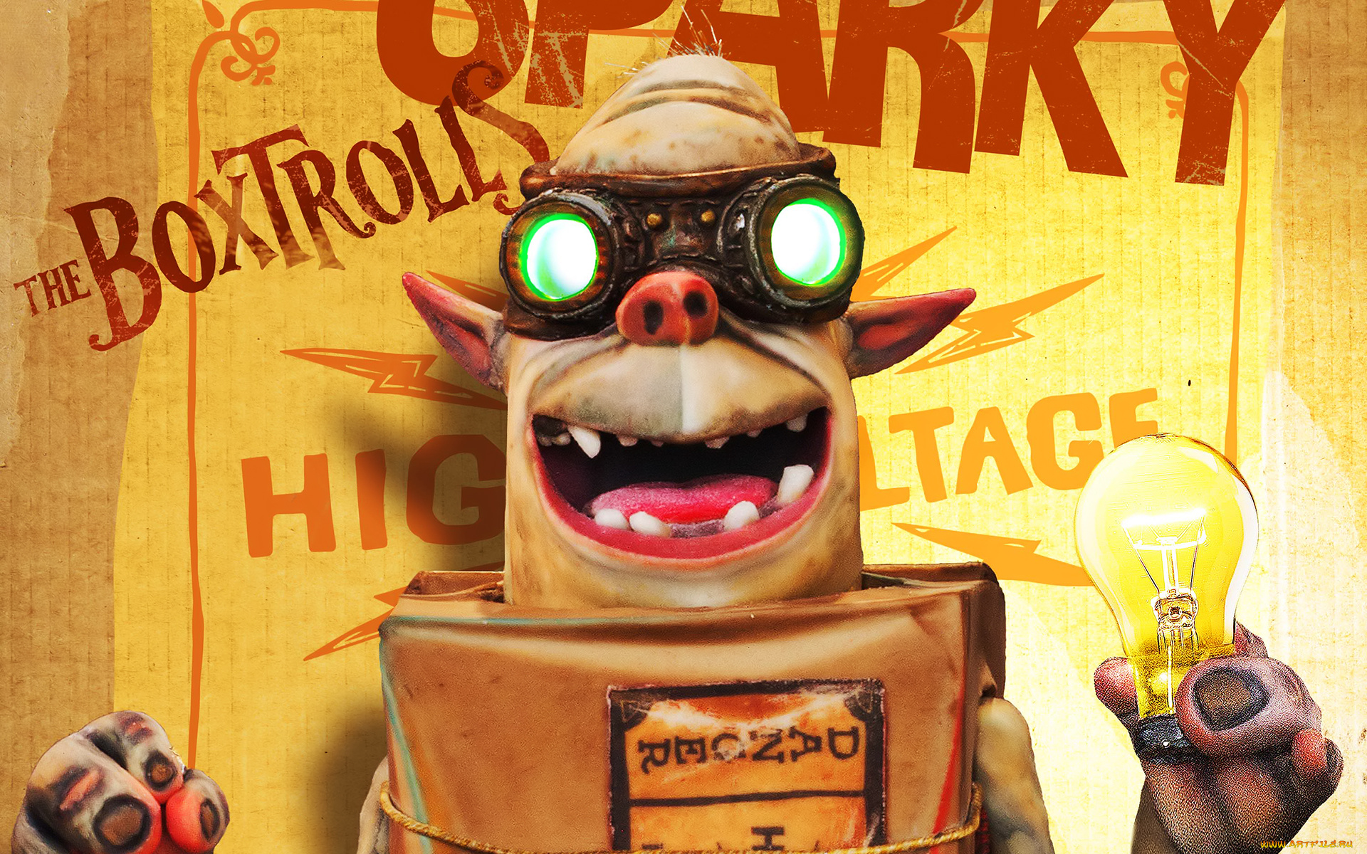 the, boxtrolls, мультфильмы, семейка, монстров