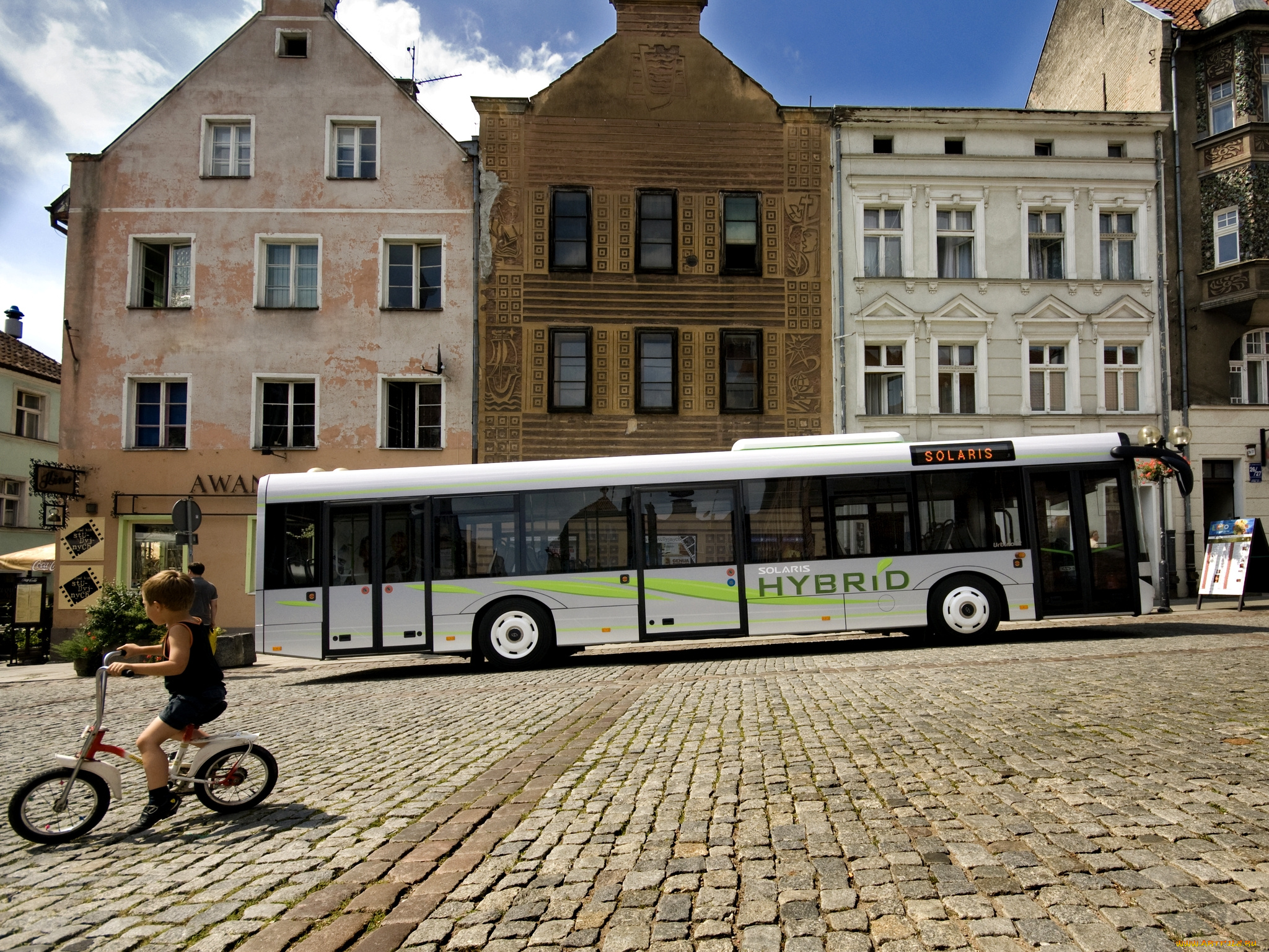 автомобили, автобусы, 12, urbino, solaris, hybrid