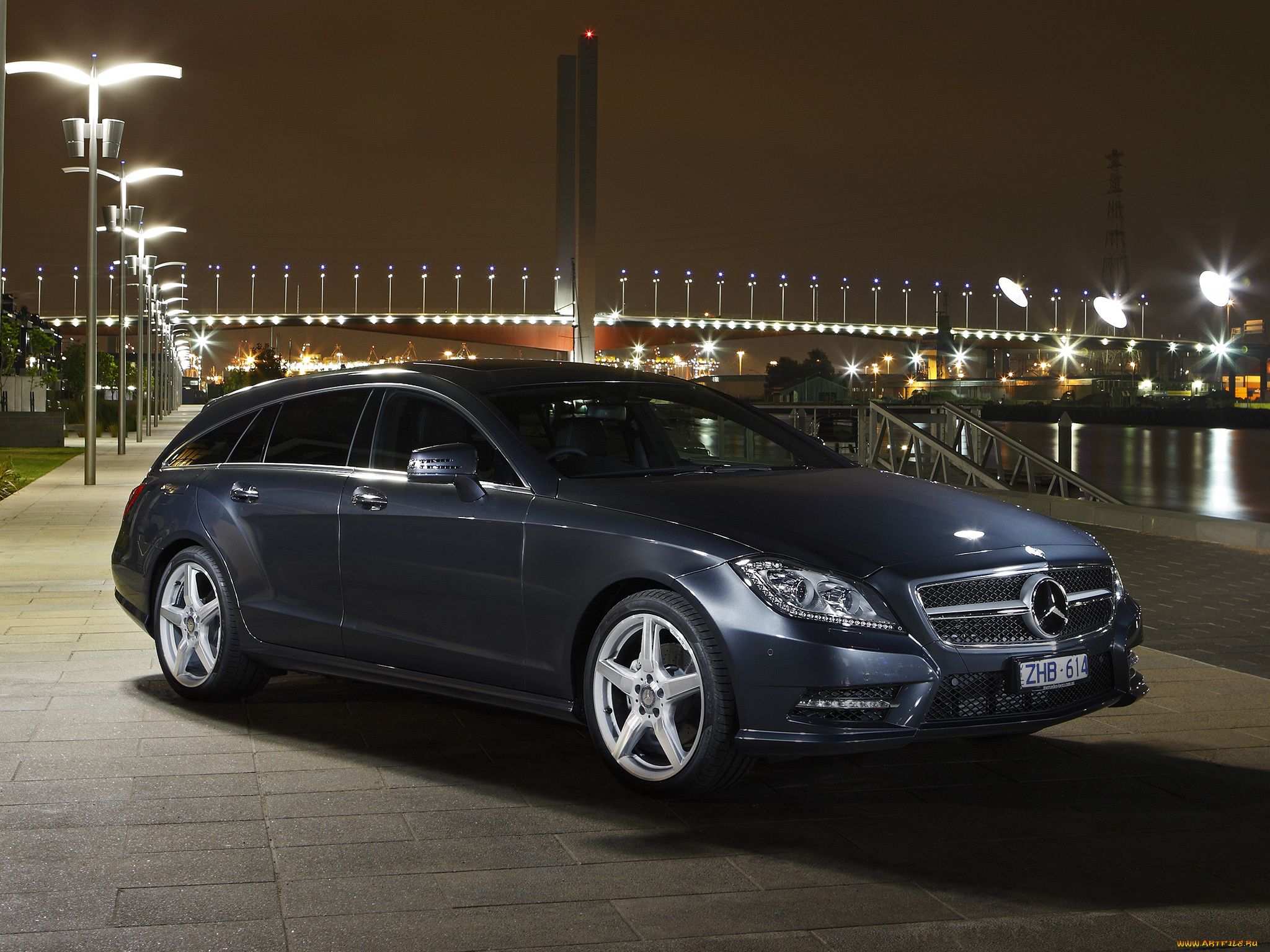 автомобили, mercedes-benz, x218, темный, au-spec, package, sports, amg, shooting, brake, 250, cdi, cls