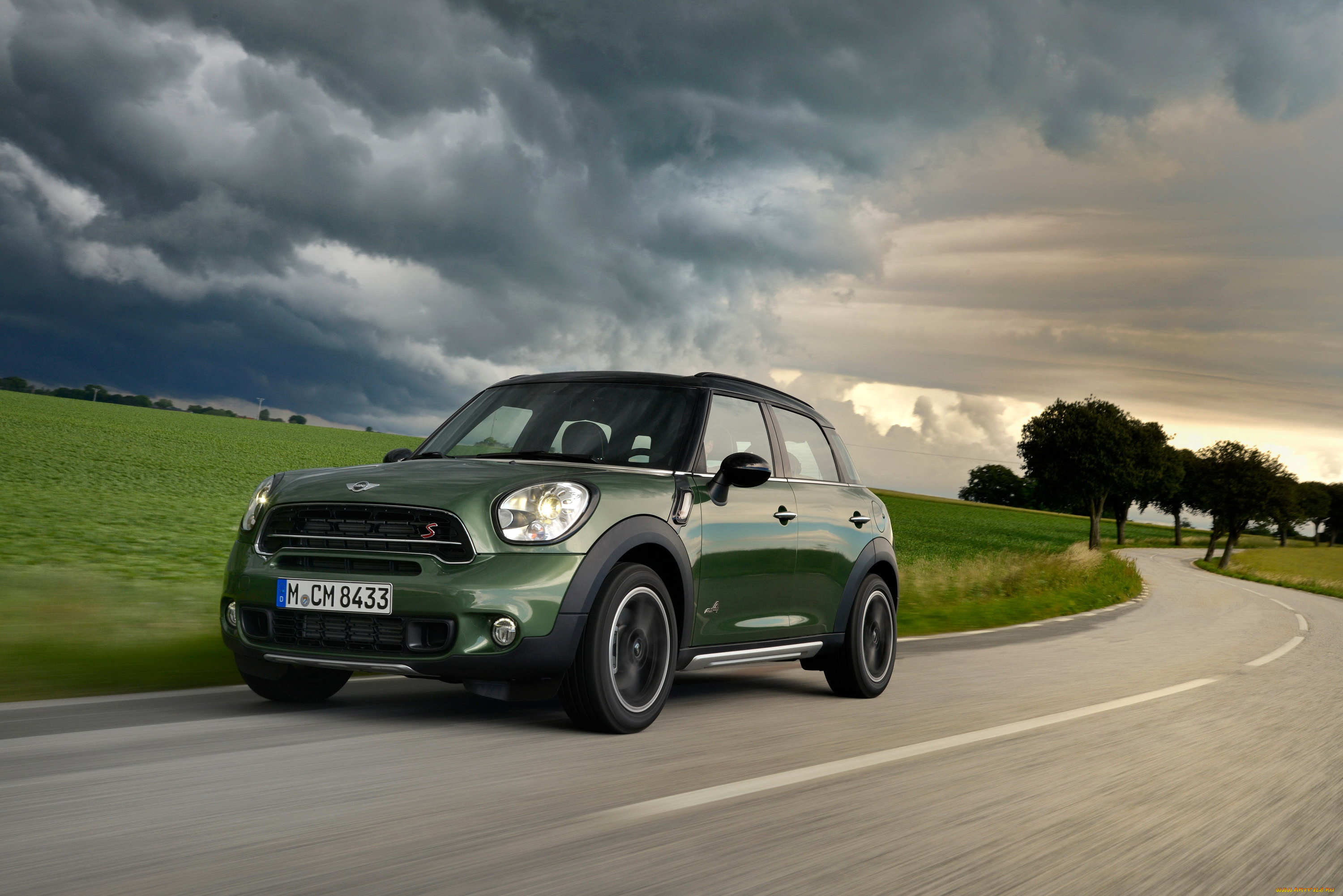 2014, mini, countryman, cooper, sd, автомобили, mini, металлик, зеленый, cooper, countryman