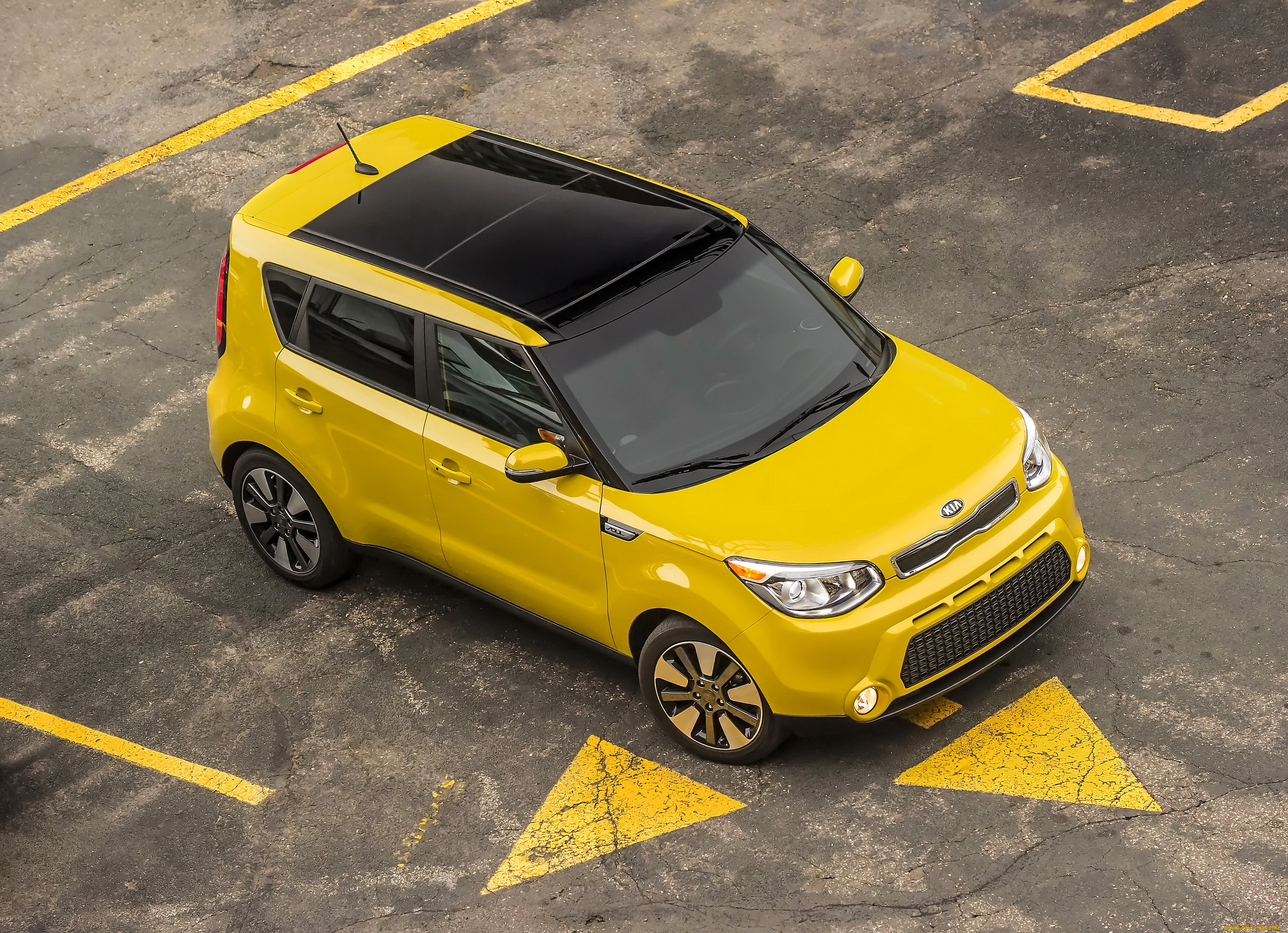 2015, kia, soul, автомобили, kia, soul, желтый