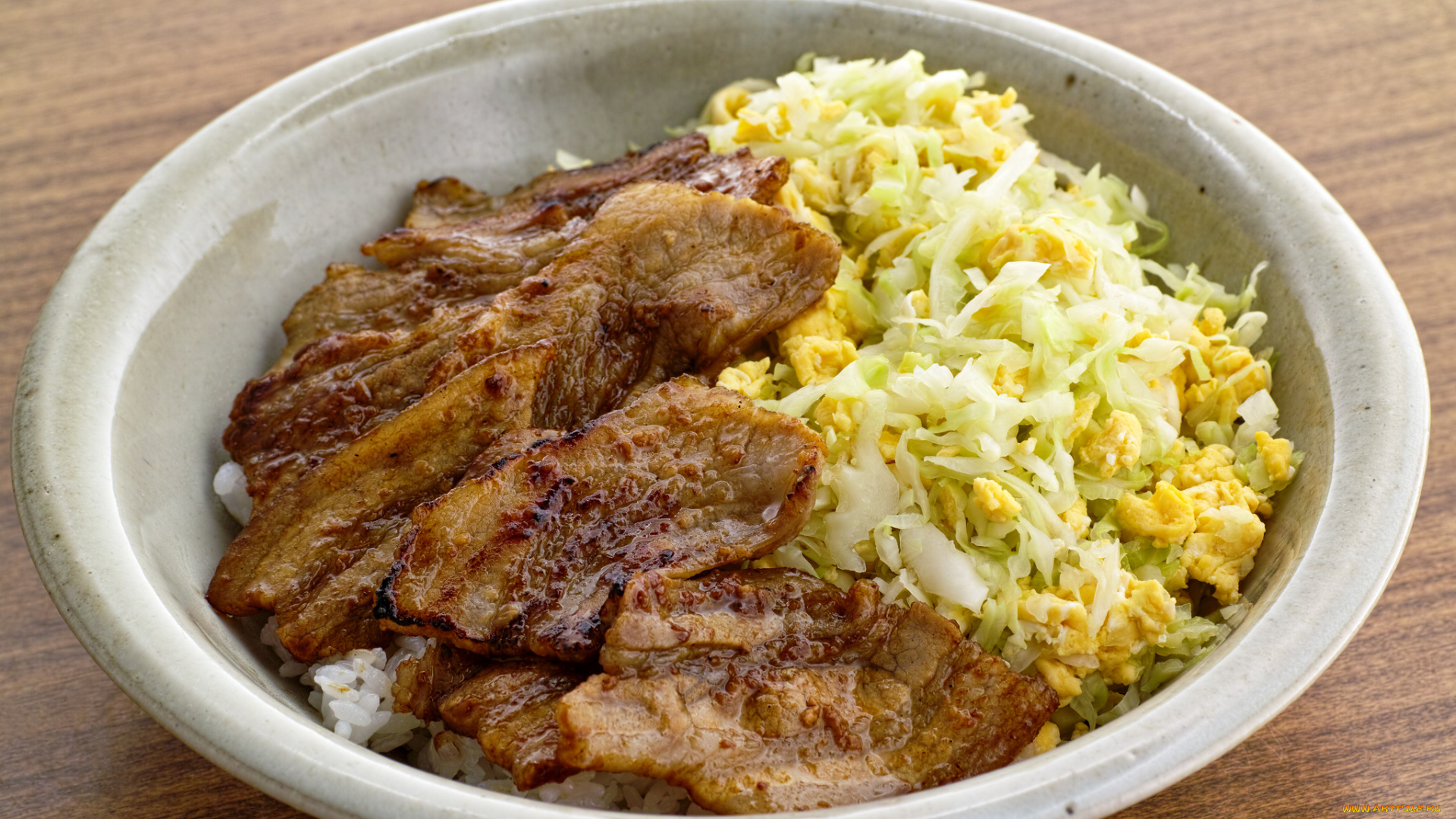 еда, вторые, блюда, салат, рис, мясо