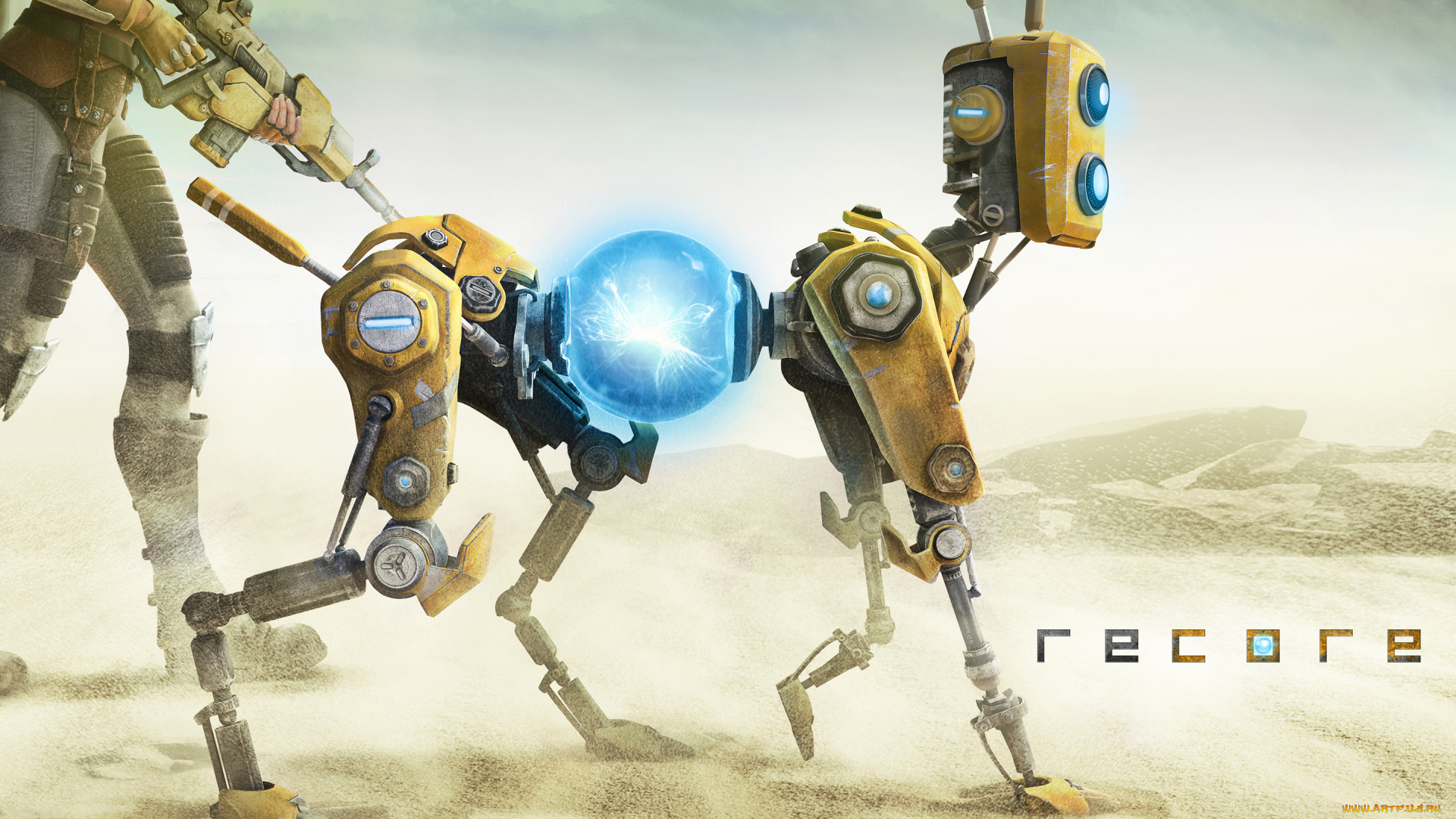 recore, видео, игры, -, recore, собака