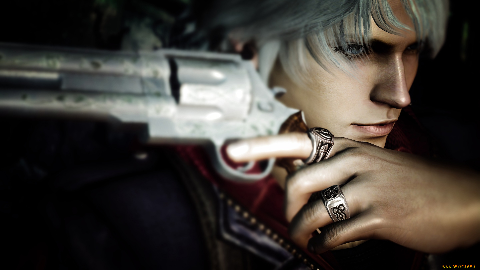 видео, игры, devil, may, cry, 4, рука, лицо, nero, взгляд, devil, may, cry, 4, оружие, перстень